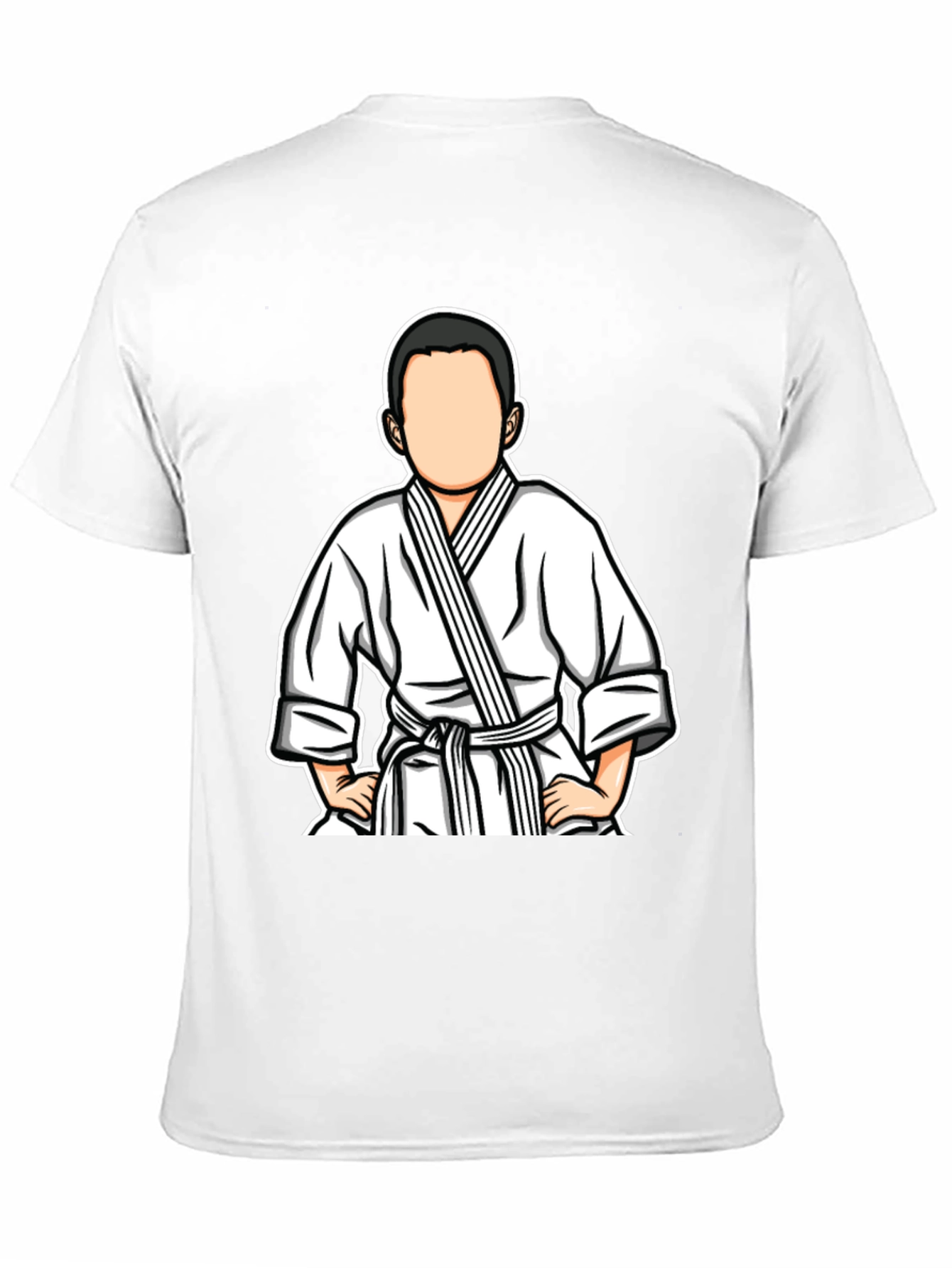 Black Karate Kid Tee - Cool Martial Arts Graphic T-Shirt view 11