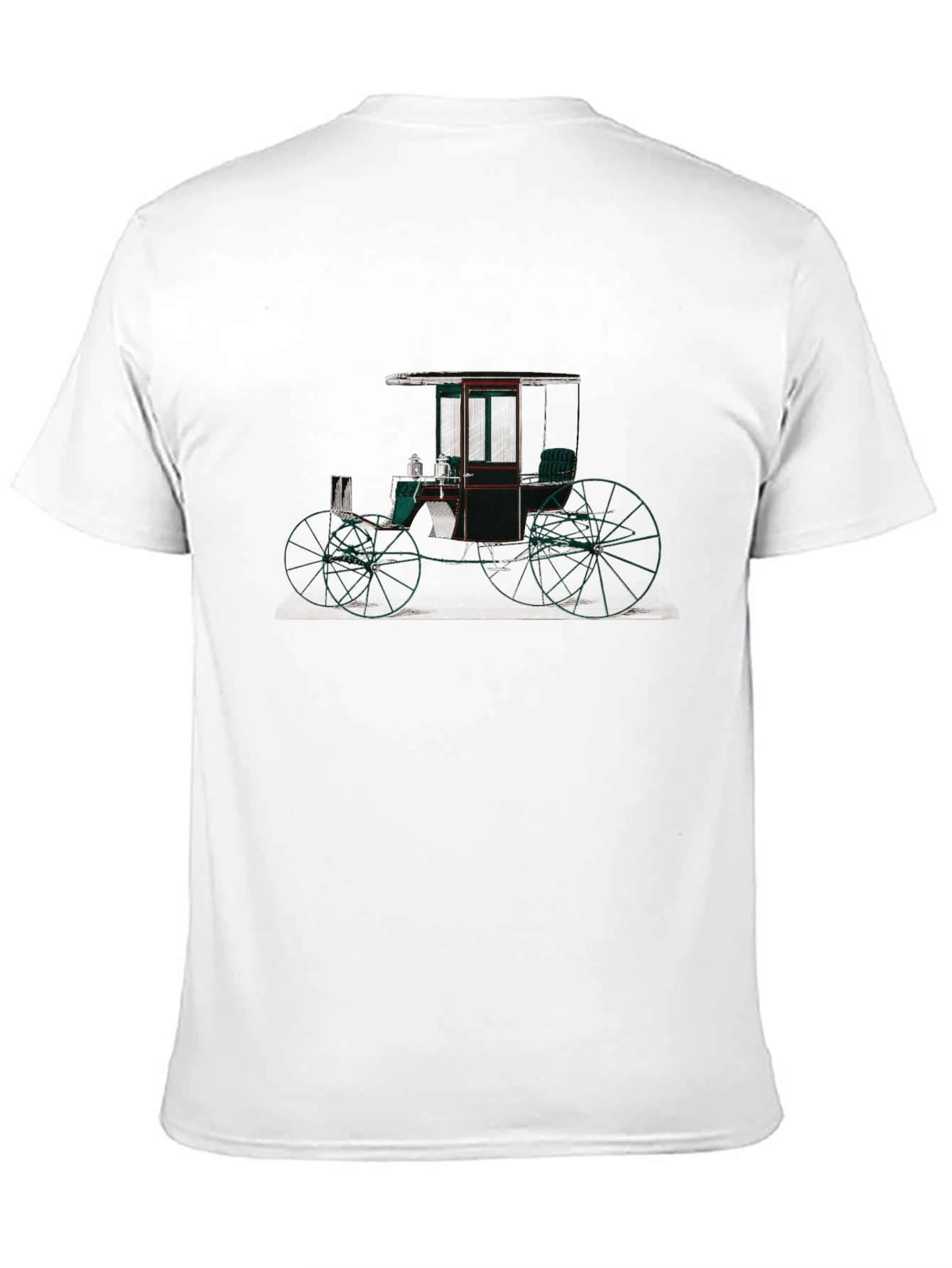 Black Vintage Car Graphic T-Shirt - Classic Design view 11