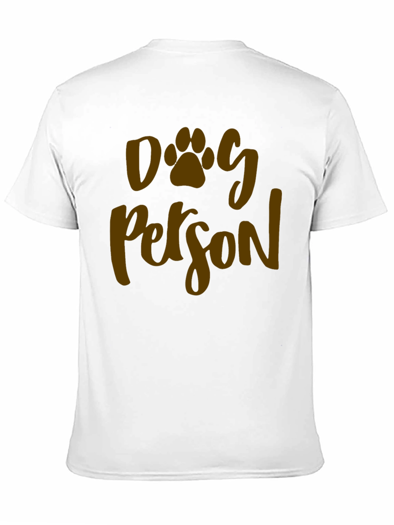 Black Dog Person Graphic Tee -  Unisex Black T-Shirt view 11
