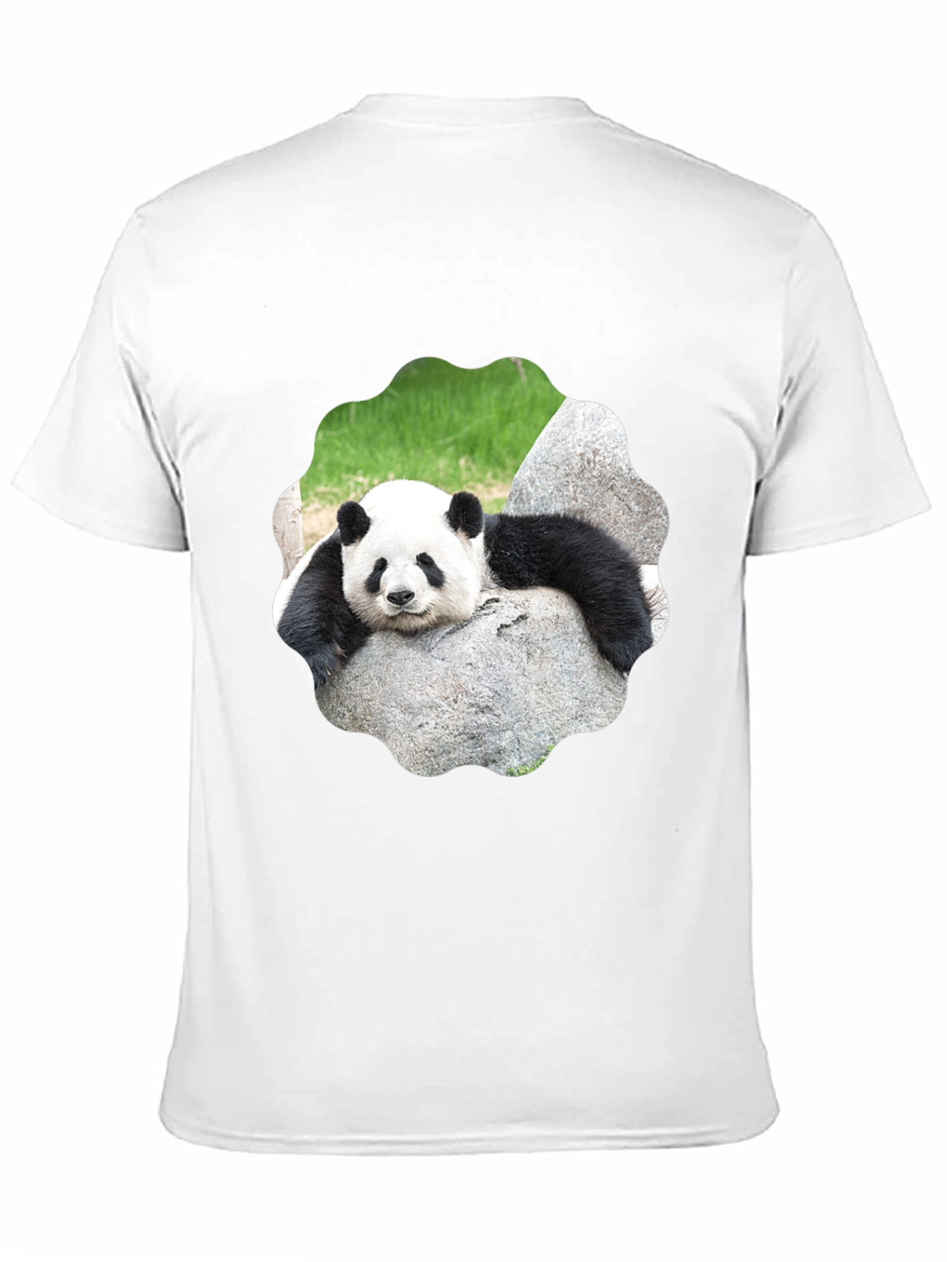 Black Panda Bear Graphic Tee - Cool Animal Lover Shirt view 11