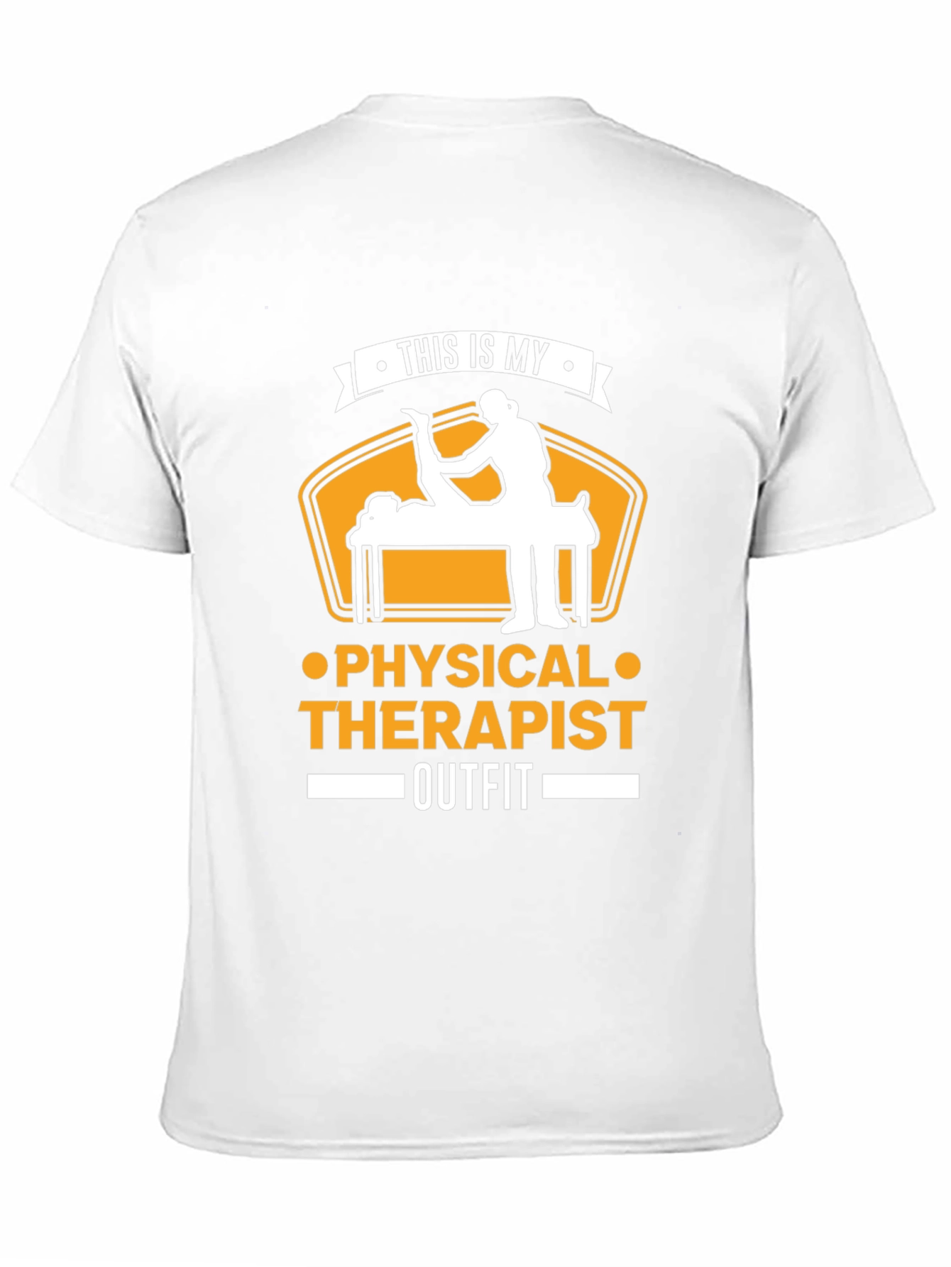 Black Physical Therapist Outfit T-Shirt view 11