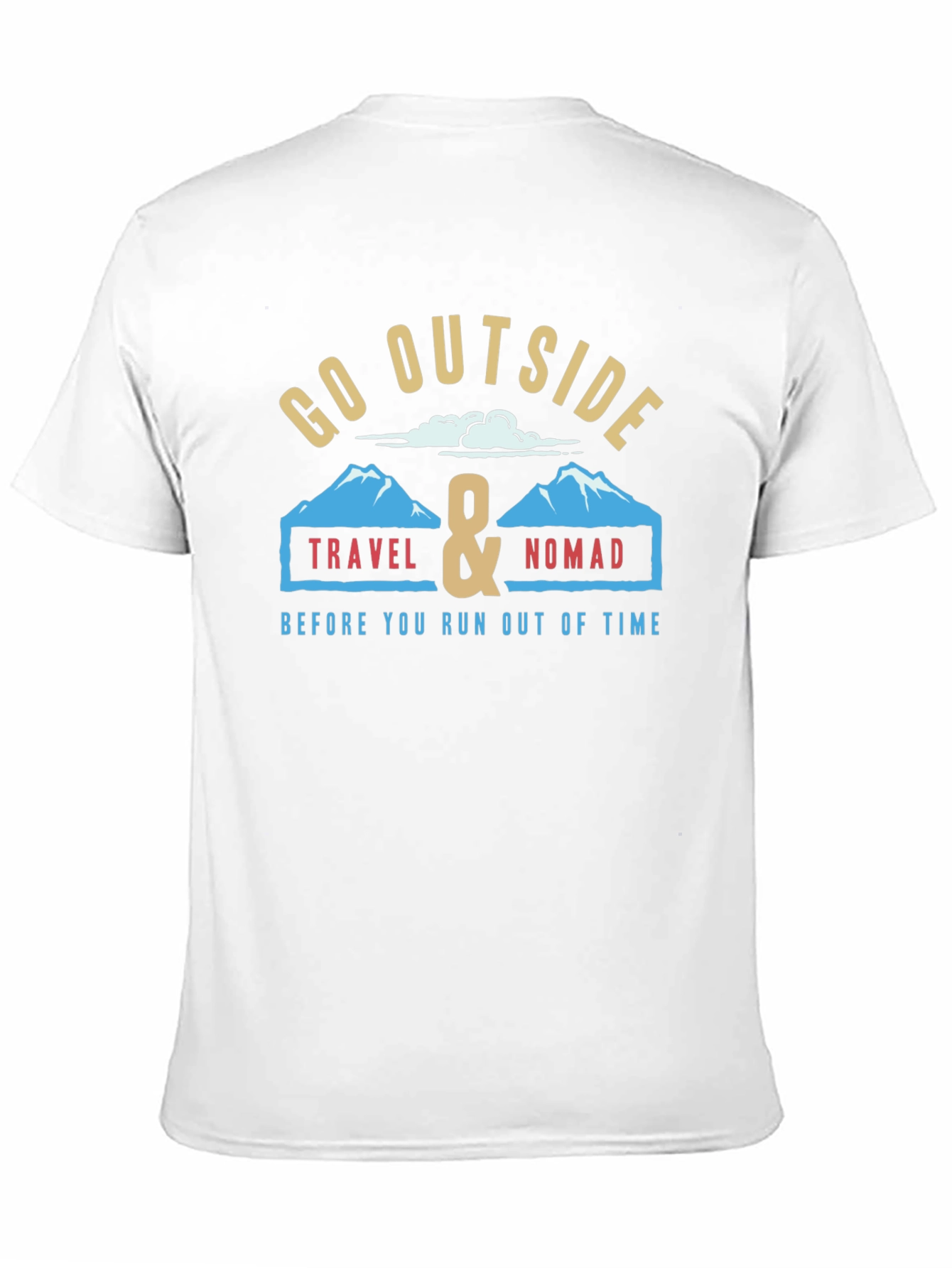 Go Outside Travel Nomad Graphic T-Shirt - 11