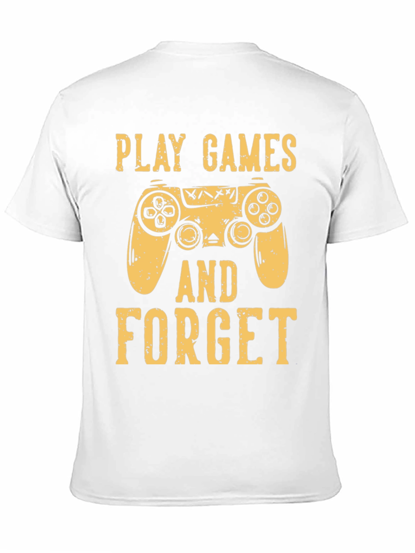 Black Play Games and Forget T-Shirt - Gamer Tee view 11