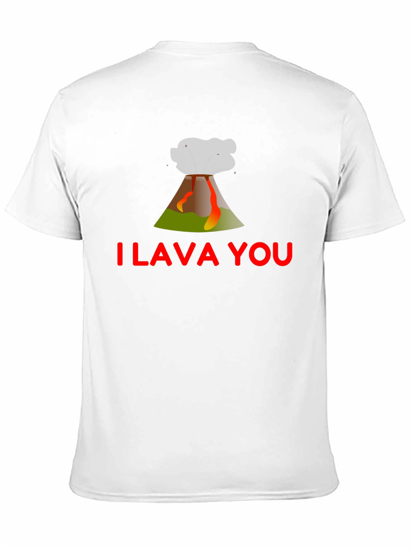 Black I Lava You Graphic Tee - Trendy Black T-Shirt view 11