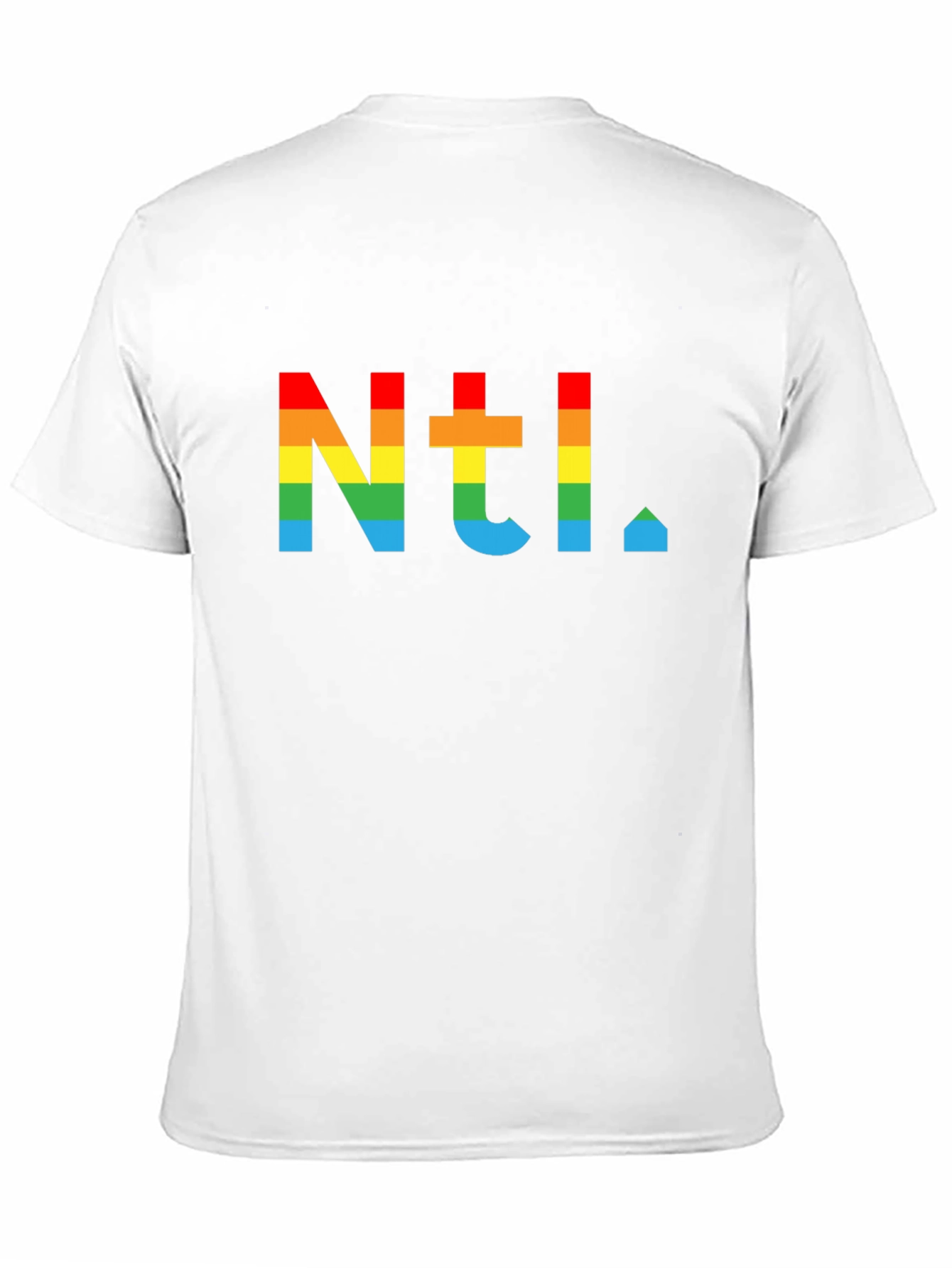 Black Rainbow NTL T-Shirt - Pride Apparel view 11