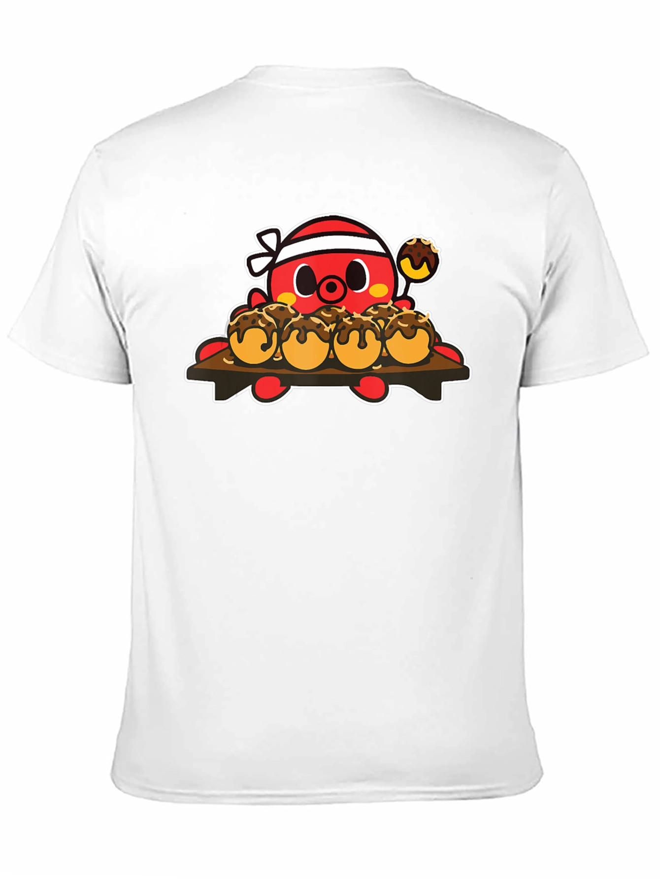 Black Octopus Takoyaki T-Shirt view 11