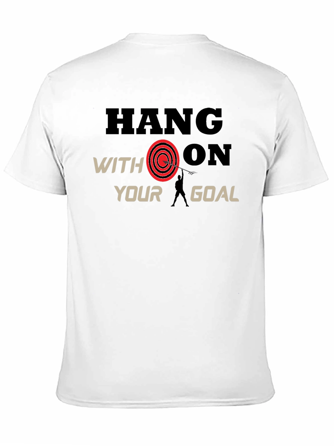 Black Hang On Goal Black T-Shirt view 11