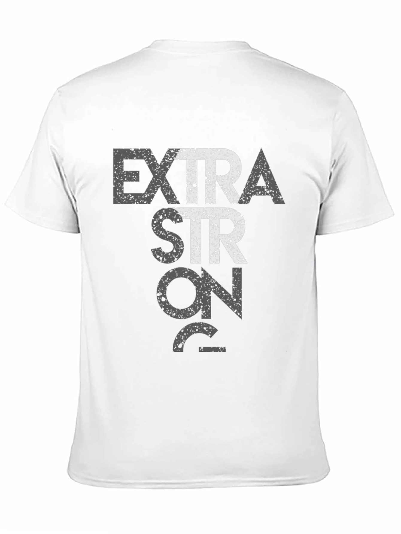 Black Extra Strong 75% Black Graphic Tee view 11