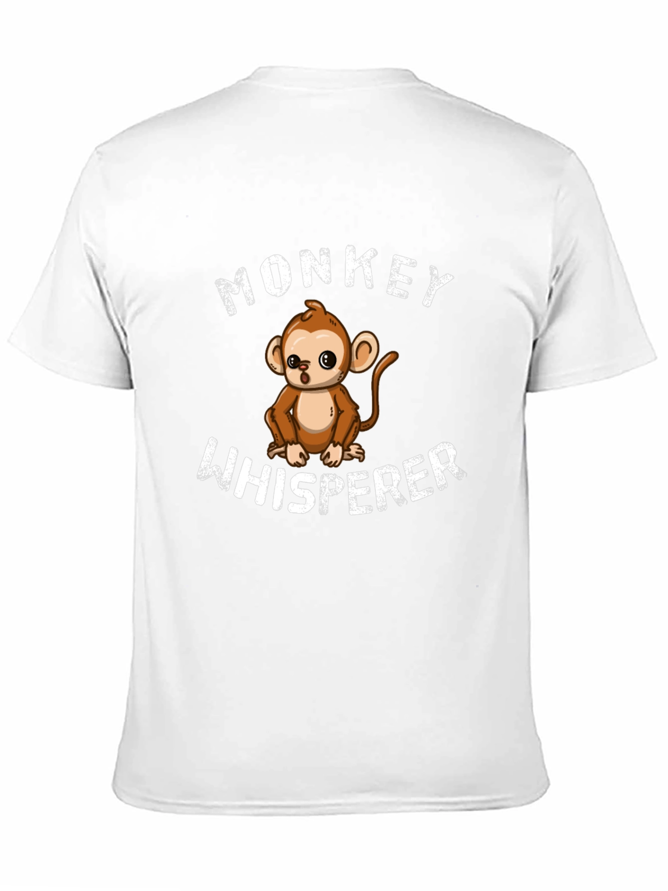 Black Monkey Whisperer Graphic T-Shirt - Novelty Tee view 11