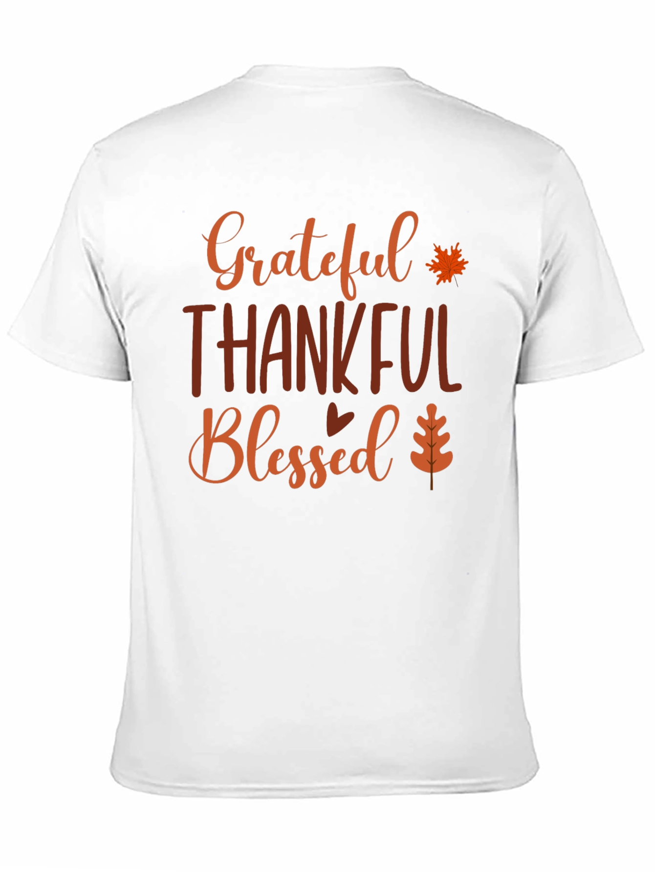 Black Grateful Thankful Blessed Graphic Tee view 11