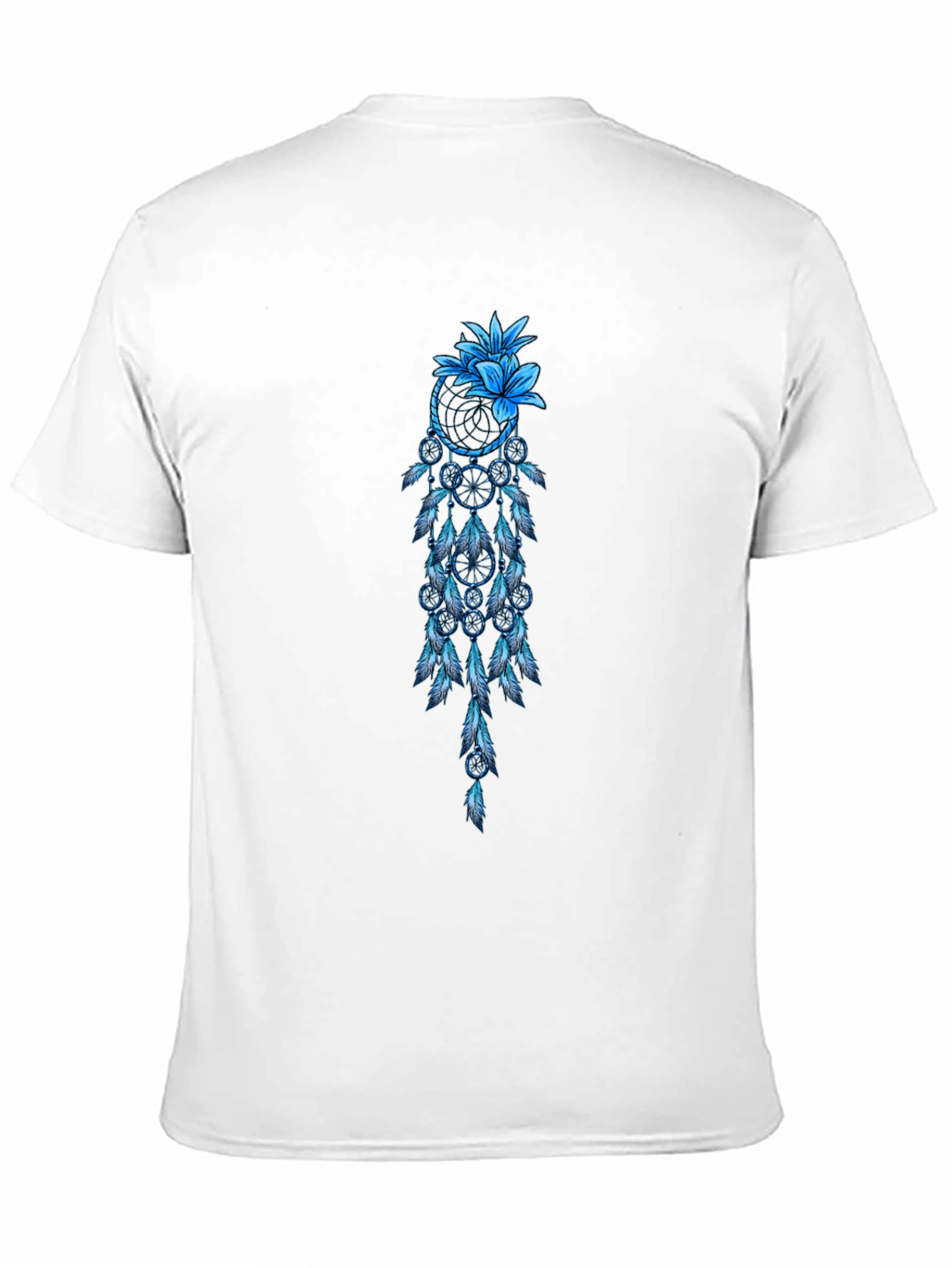 Black Dreamcatcher Graphic Tee - Midnight Bloom Design view 11