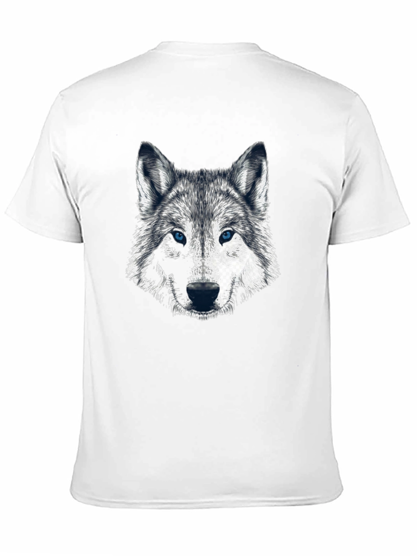 Black Wolf Graphic Tee - Mens Black T-Shirt view 11