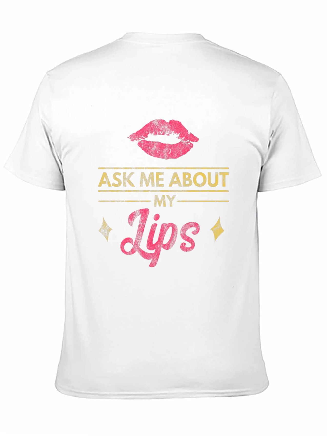 Black Ask Me About My Lips T-Shirt view 11