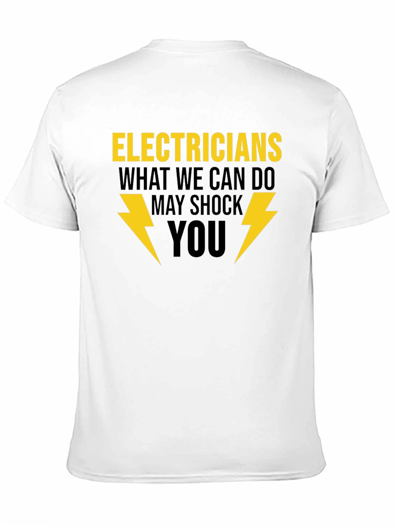 Black Electricians May Shock You T-Shirt view 11