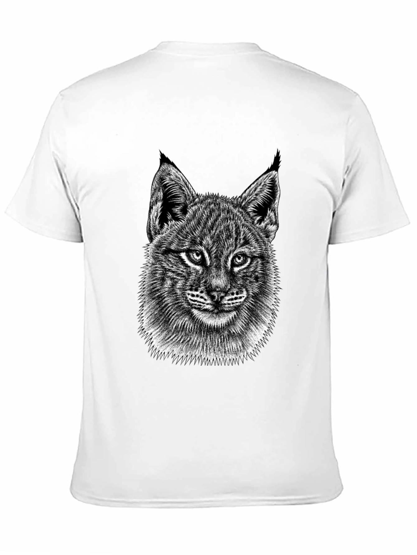 Black Bobcat Graphic Tee - Stylish Animal Print Shirt view 11