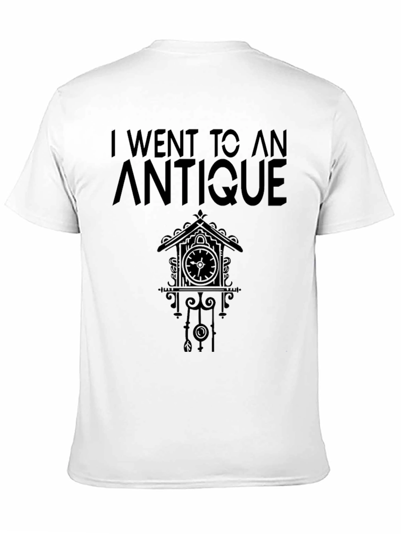 Black Antique Store Humor Graphic T-Shirt view 11
