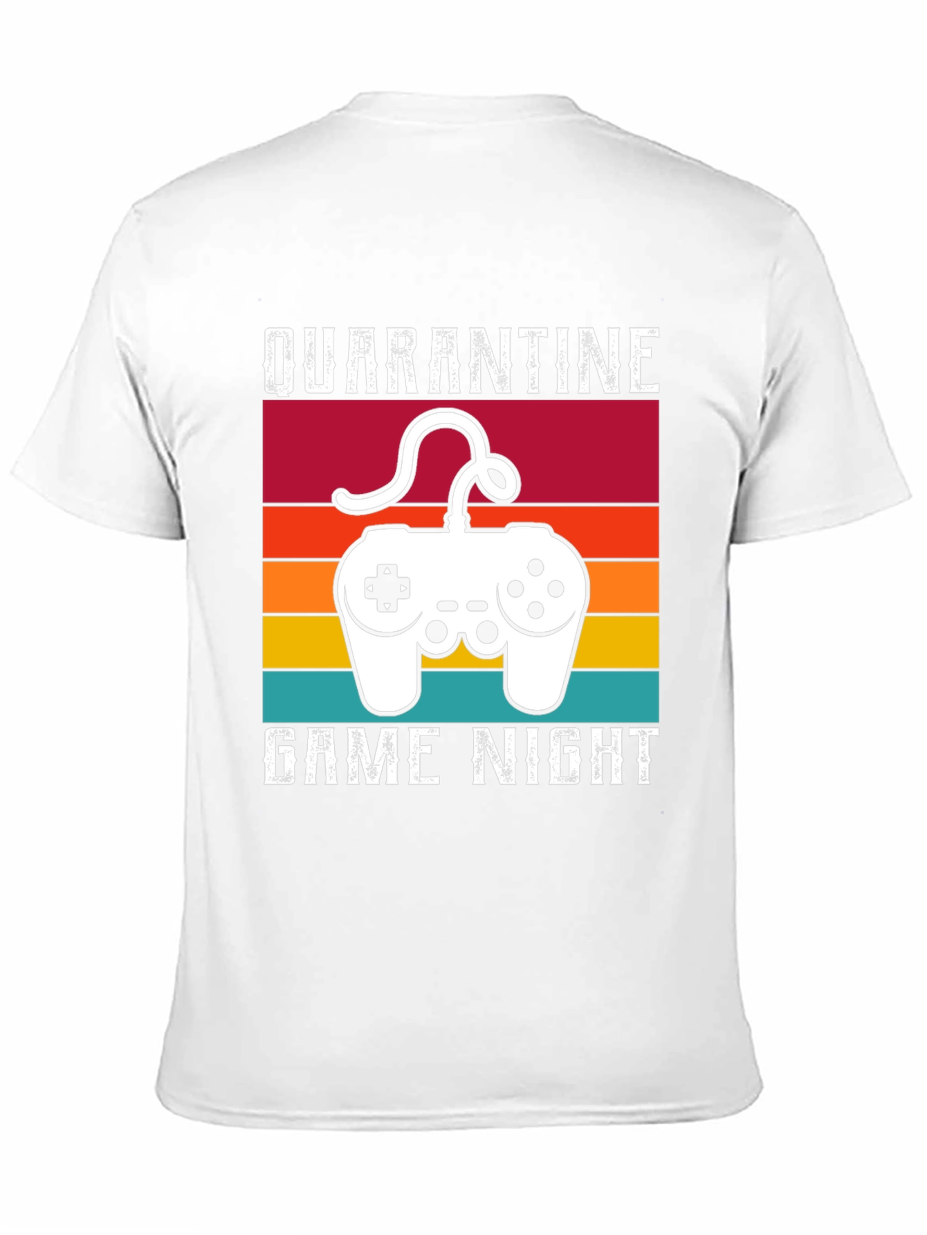 Black Quarantine Game Night Graphic T-Shirt view 11