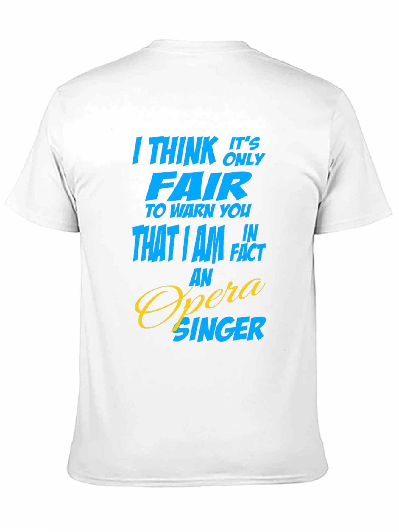 Black Opera Singer Graphic T-Shirt - Funny Gift Idea view 11