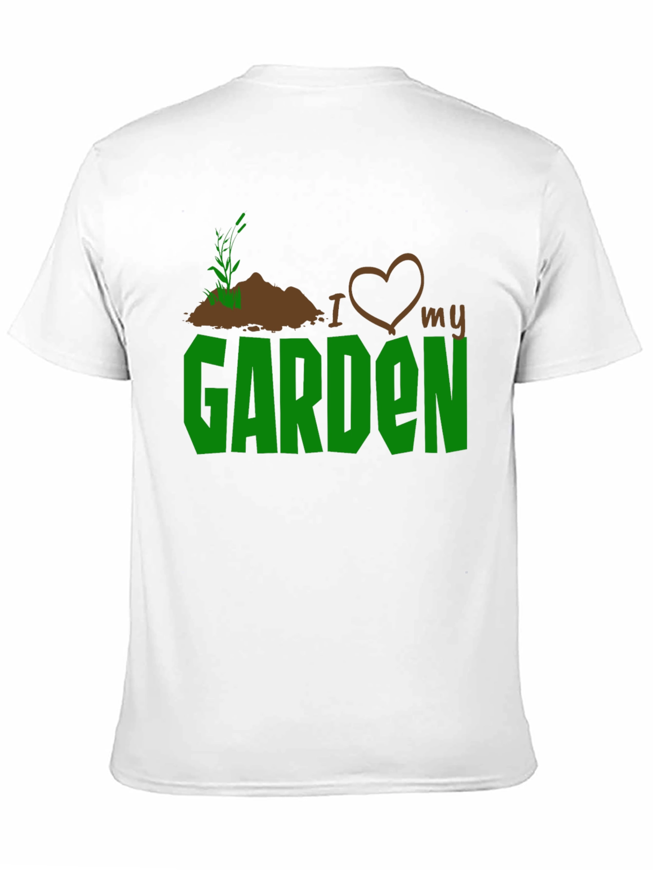 Black I Love My Garden T-Shirt - Gardening Gift view 11