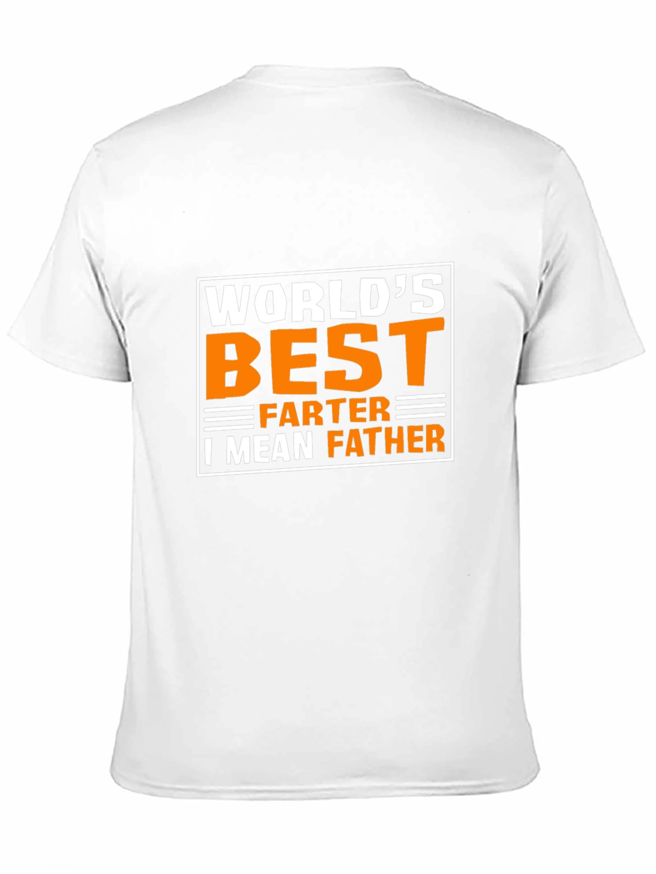 Black World's Best Farter - I Mean Father - Funny Dad T-Shirt view 11