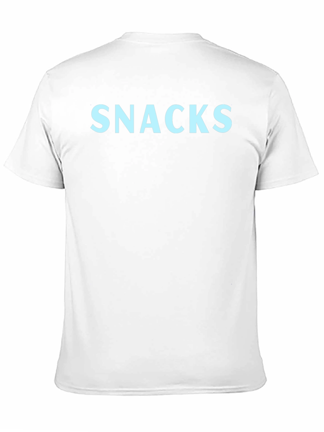 Black Snacks Graphic Print Black T-Shirt view 11