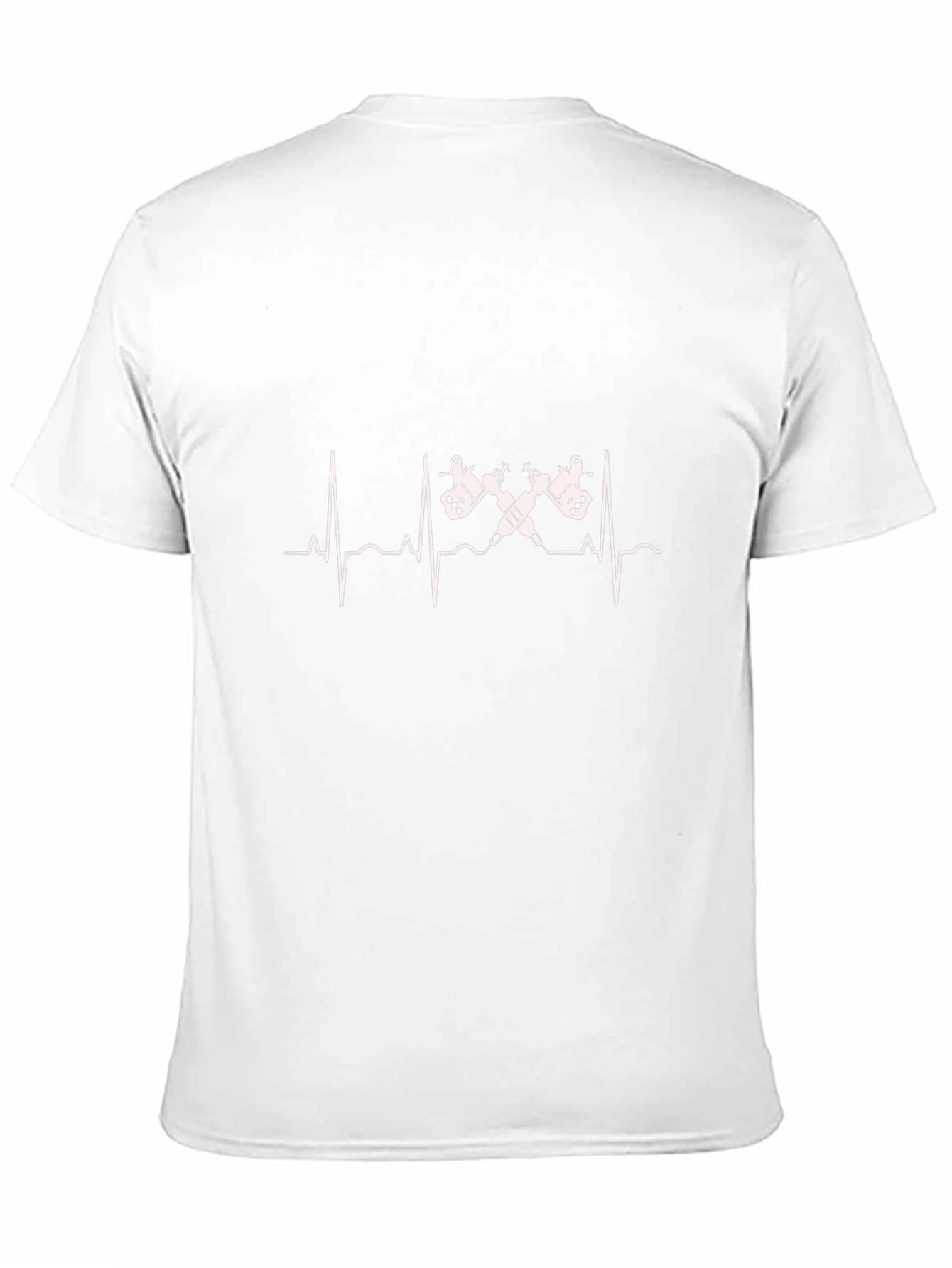 Black Tattoo Heartbeat Black T-Shirt view 11