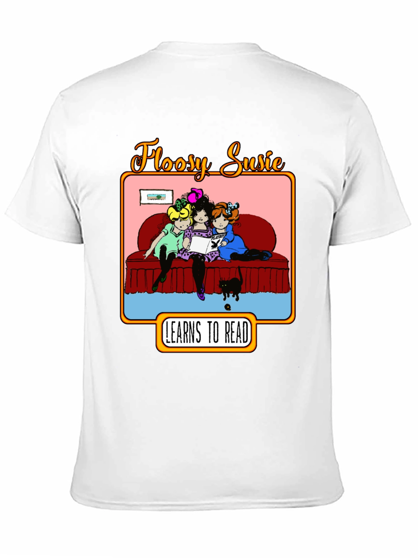 Black Floosy Susie Reads Graphic T-Shirt view 11