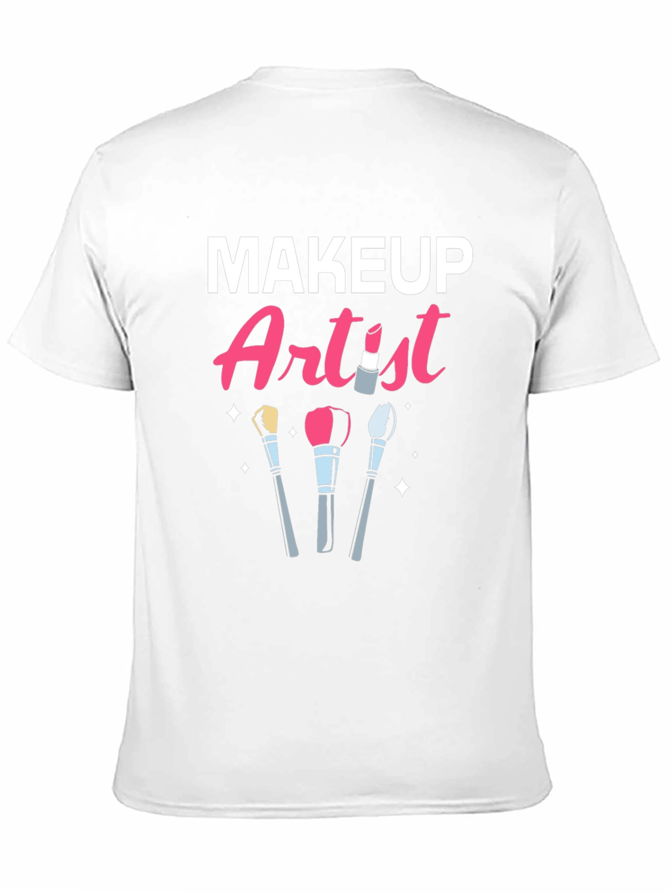 Black Makeup Artist T-Shirt | Cosmetology Tee view 11