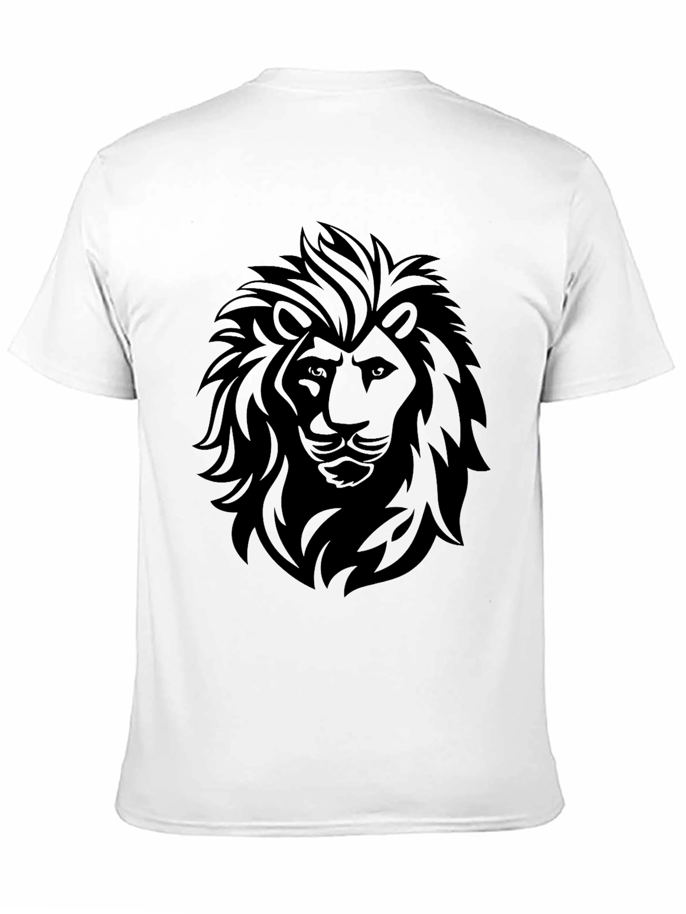 Black Lion Graphic Black T-Shirt - Bold Style view 11