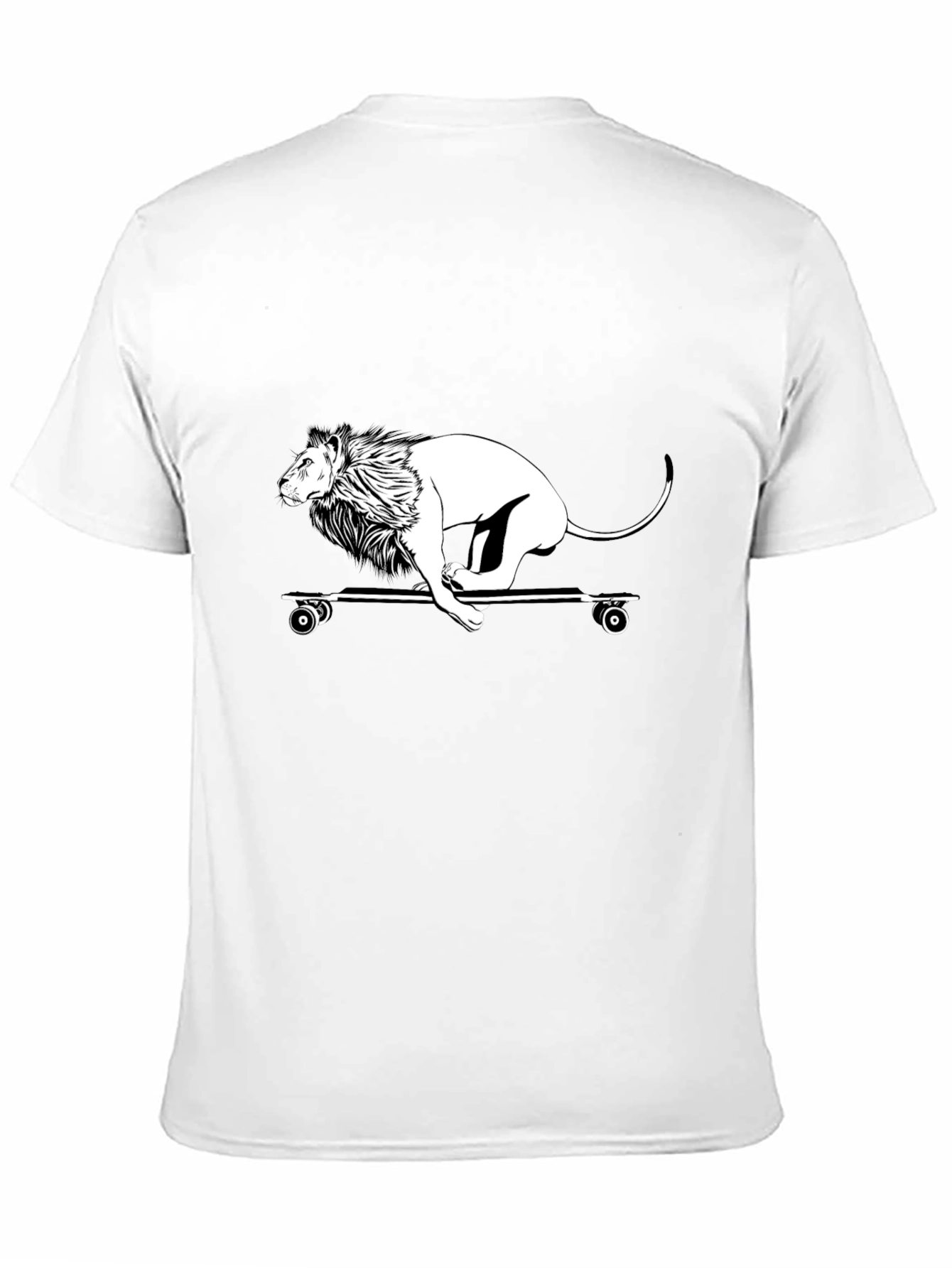 Black Lion Skateboard Graphic Tee view 11