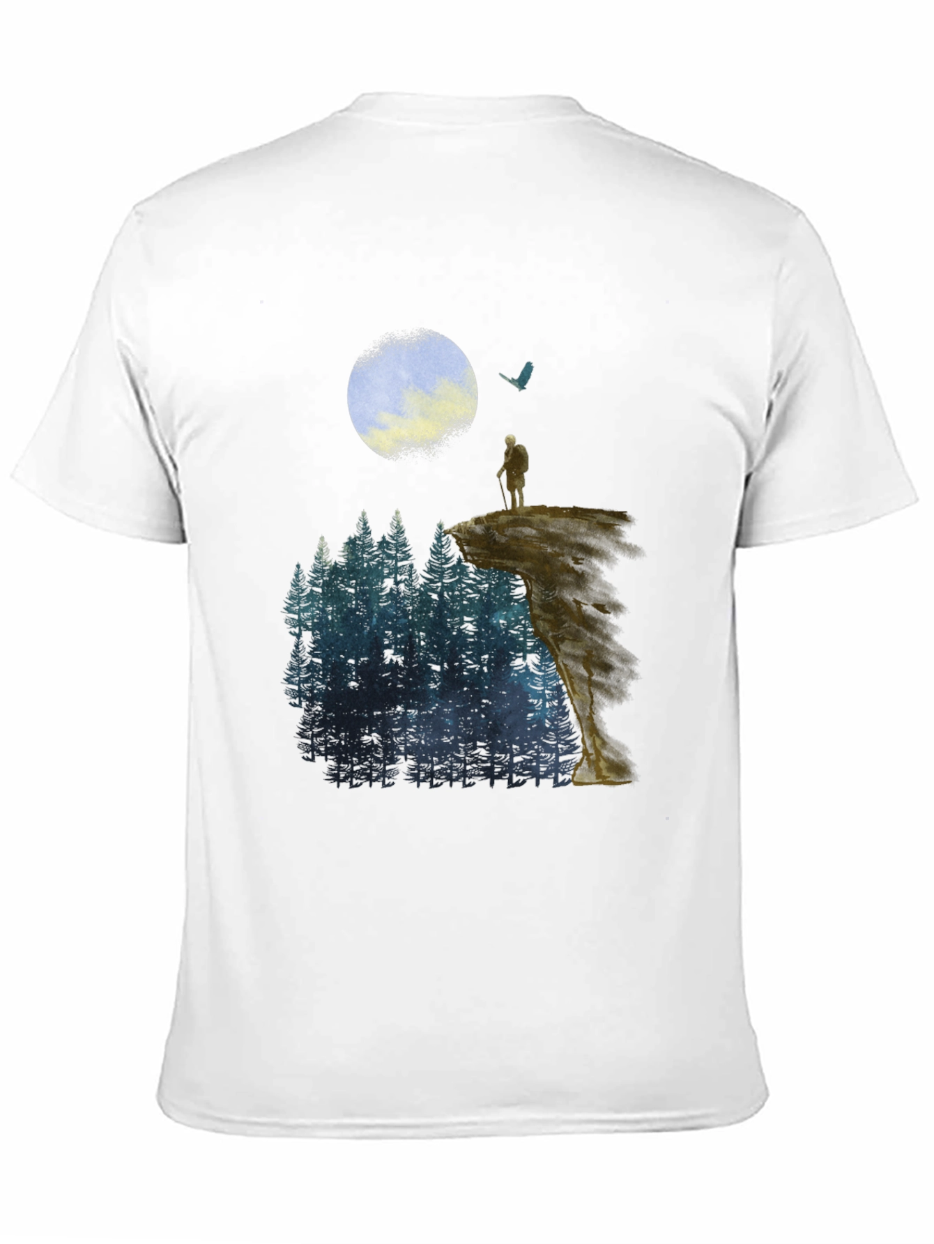 Black Wanderer Graphic T-Shirt view 11