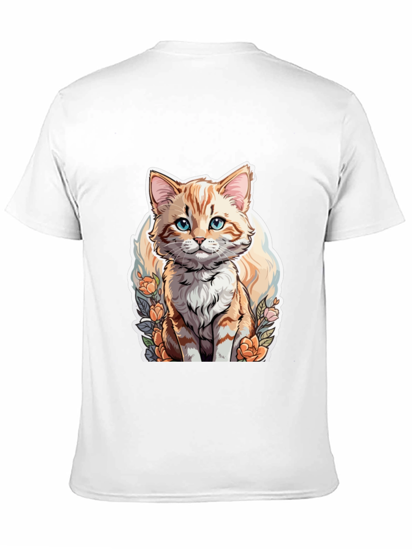 Black Cute Cat T-Shirt - Premium Comfort & Style view 11