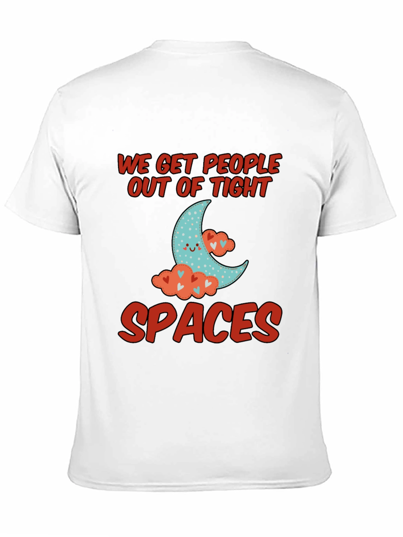 Black Tight Spaces Graphic Tee - Comfortable Fit view 11