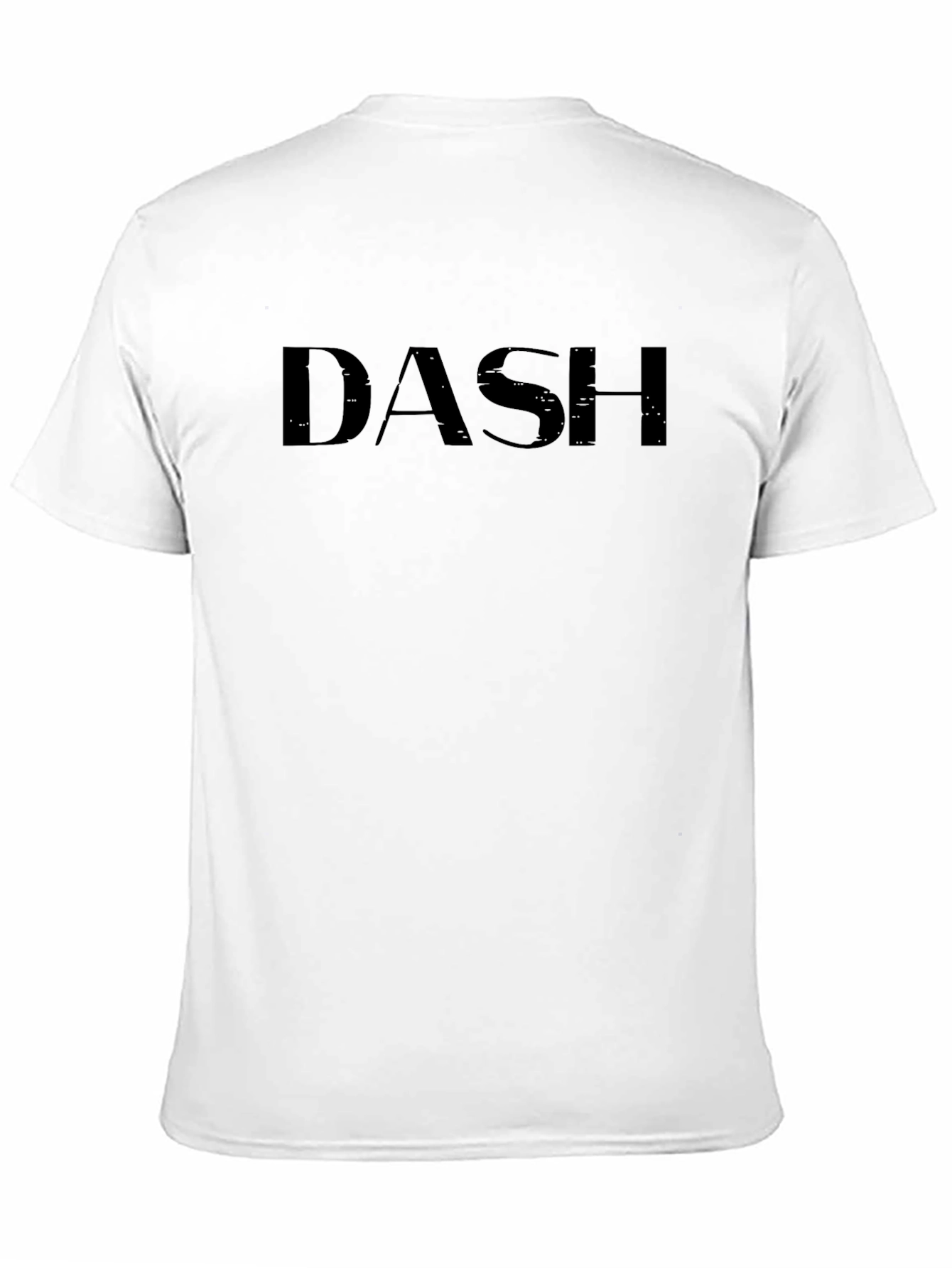 Black DASH Graphic Tee - Men's Black Short Sleeve T-Shirt view 11