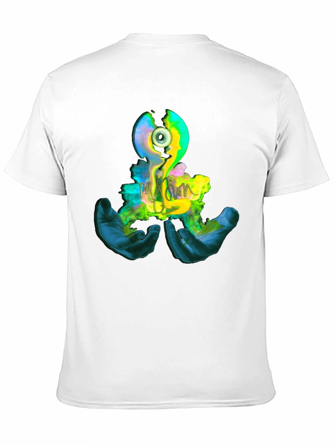 Black Eye Graphic Print Black T-Shirt view 11