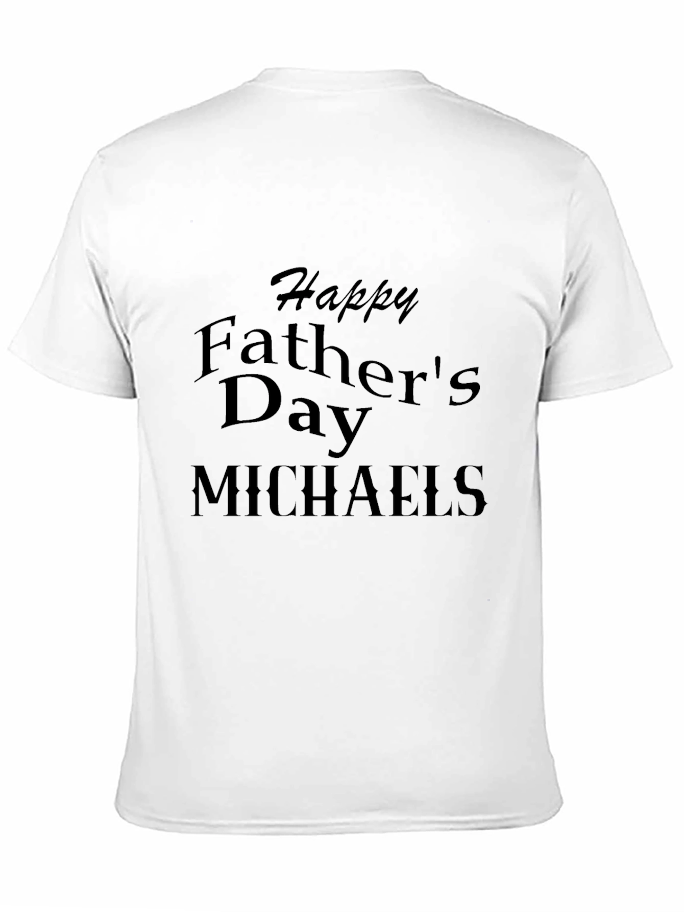 Personalized Happy Father's Day T-Shirt - Custom Name Tee - 11