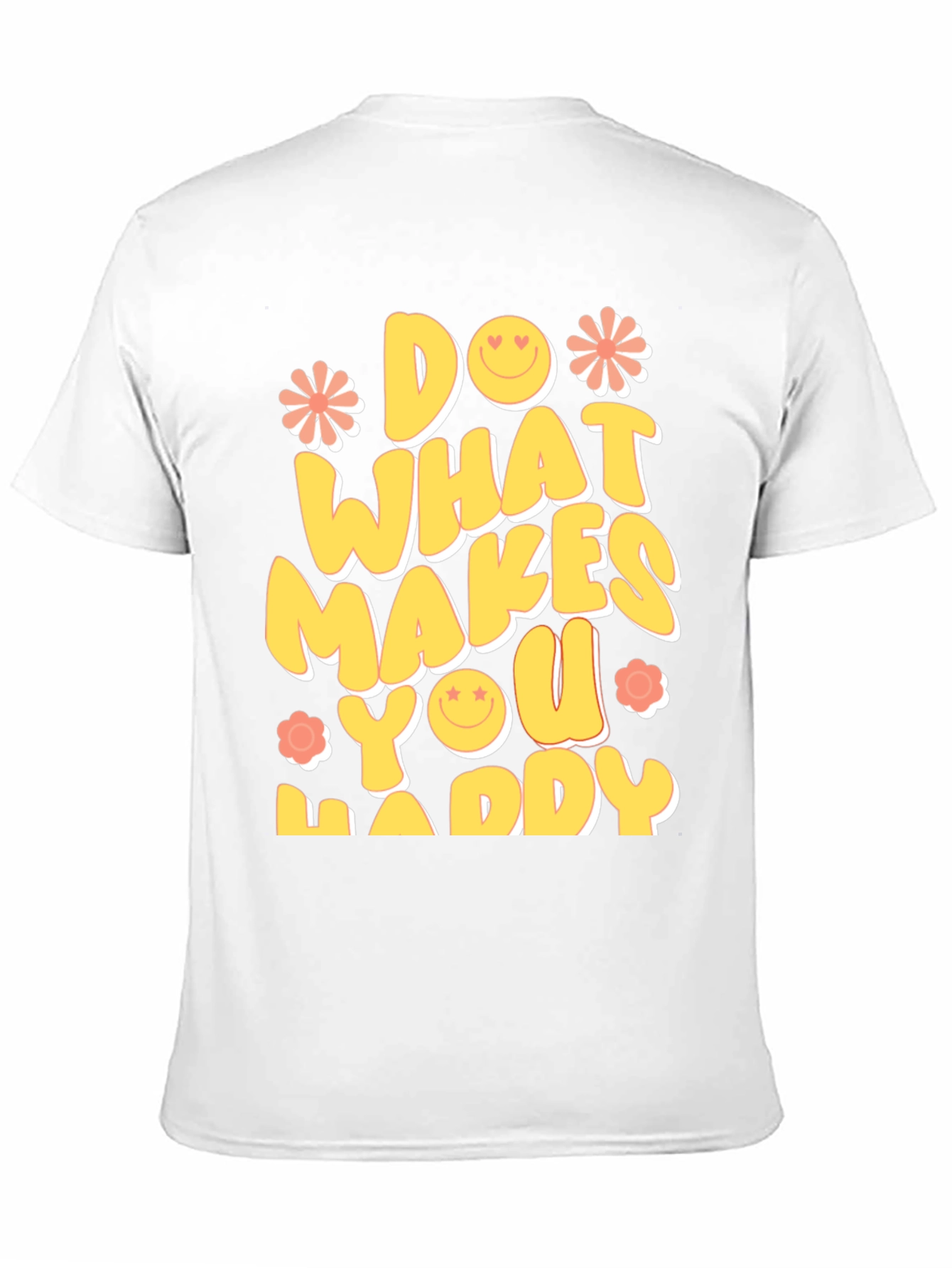 Black Do What Makes You Happy Graphic Tee view 11