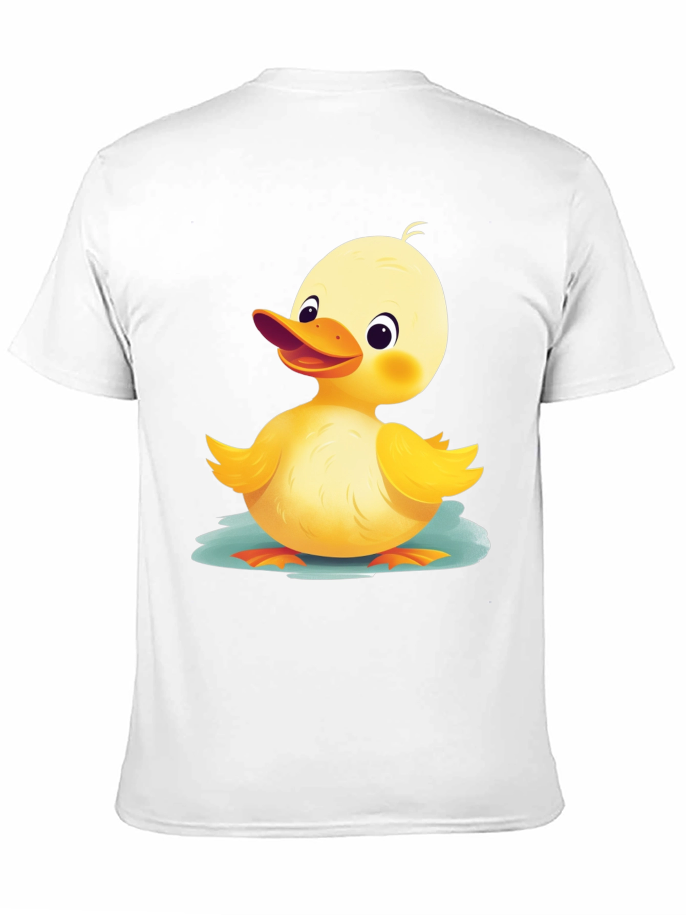 Black Cute Duckling Graphic T-Shirt - Soft Cotton Blend view 11