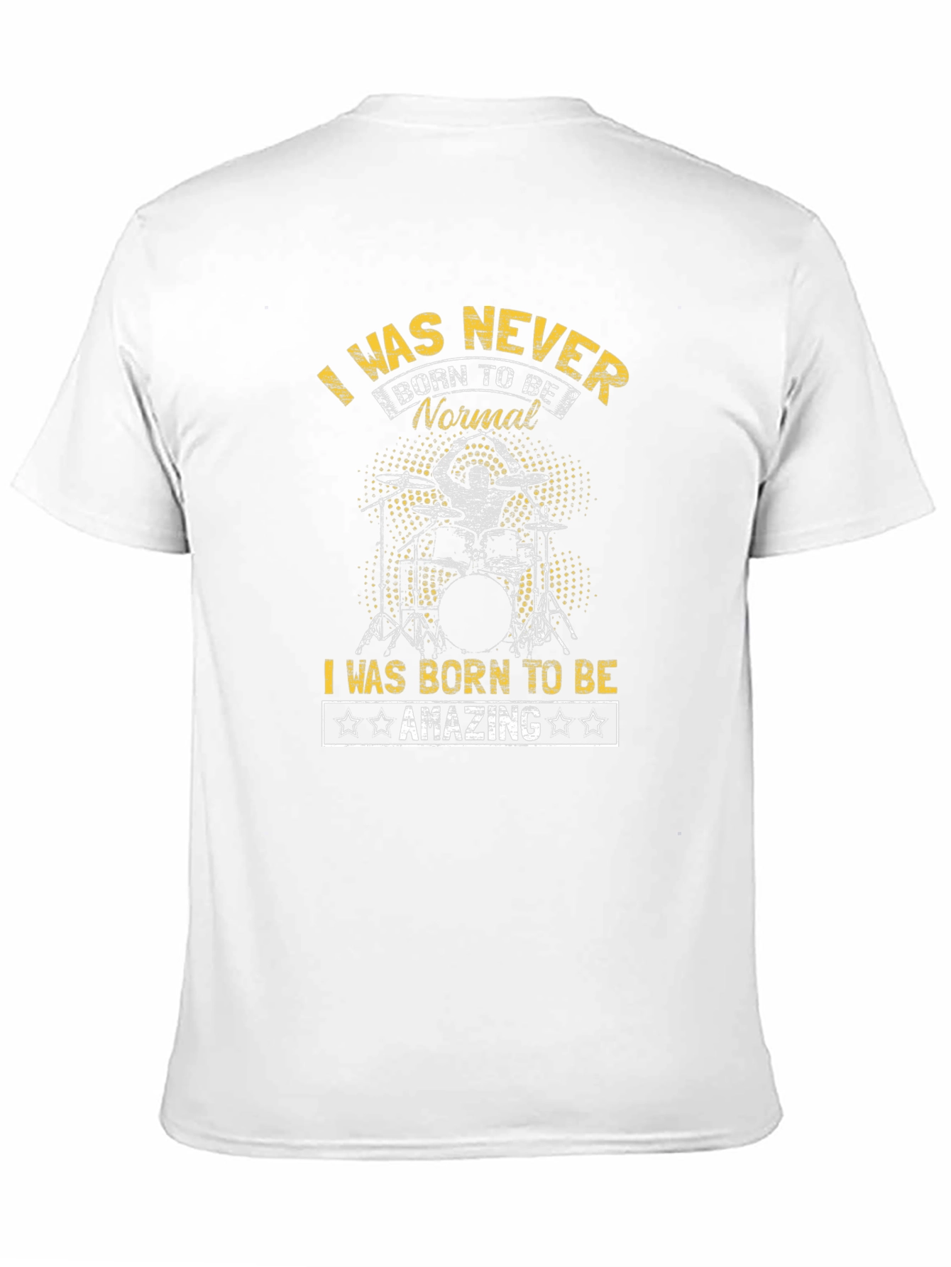 Black I Was Never Born To Be Normal Amazing T-Shirt view 11