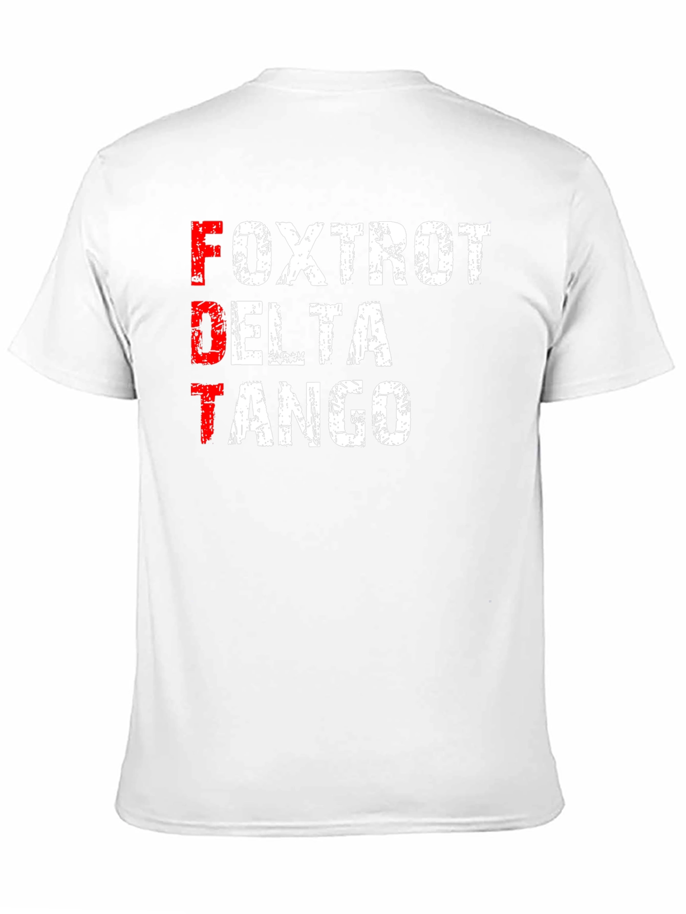 Black FDT Foxtrot Delta Tango Graphic T-Shirt view 11
