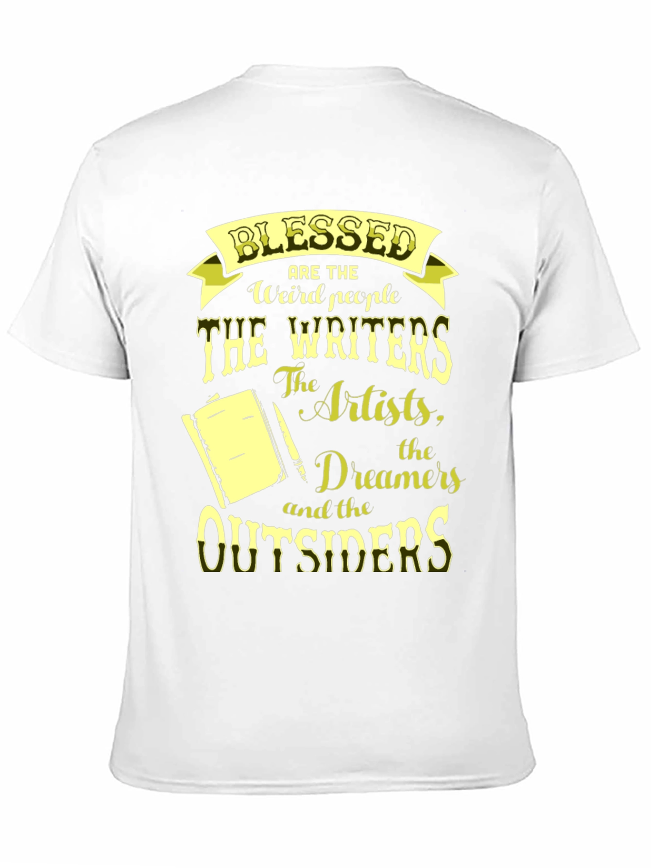 Black Blessed Writers & Artists T-Shirt view 11