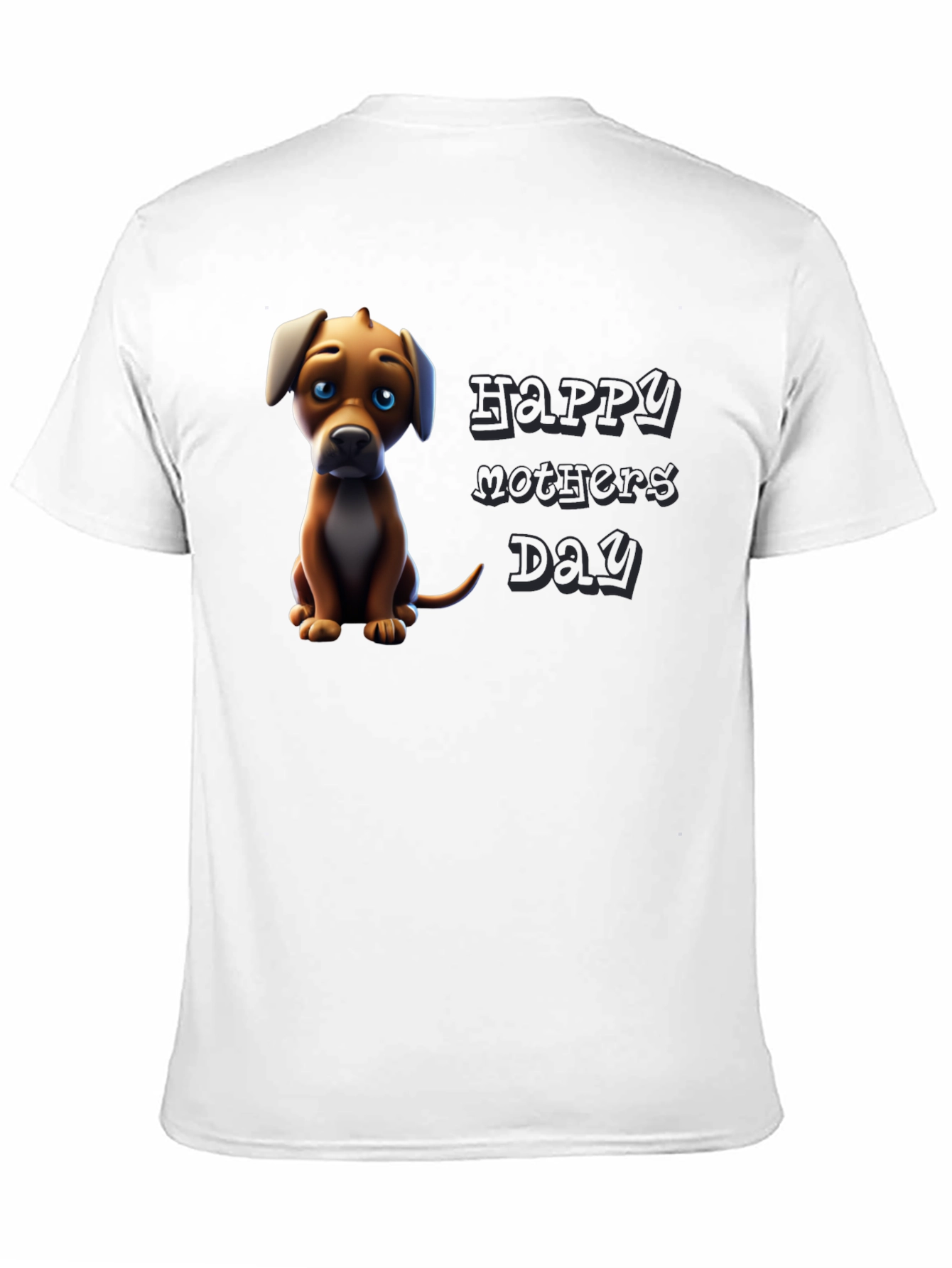 Black Puppy 'Happy Mother's Day' Graphic Tee view 11
