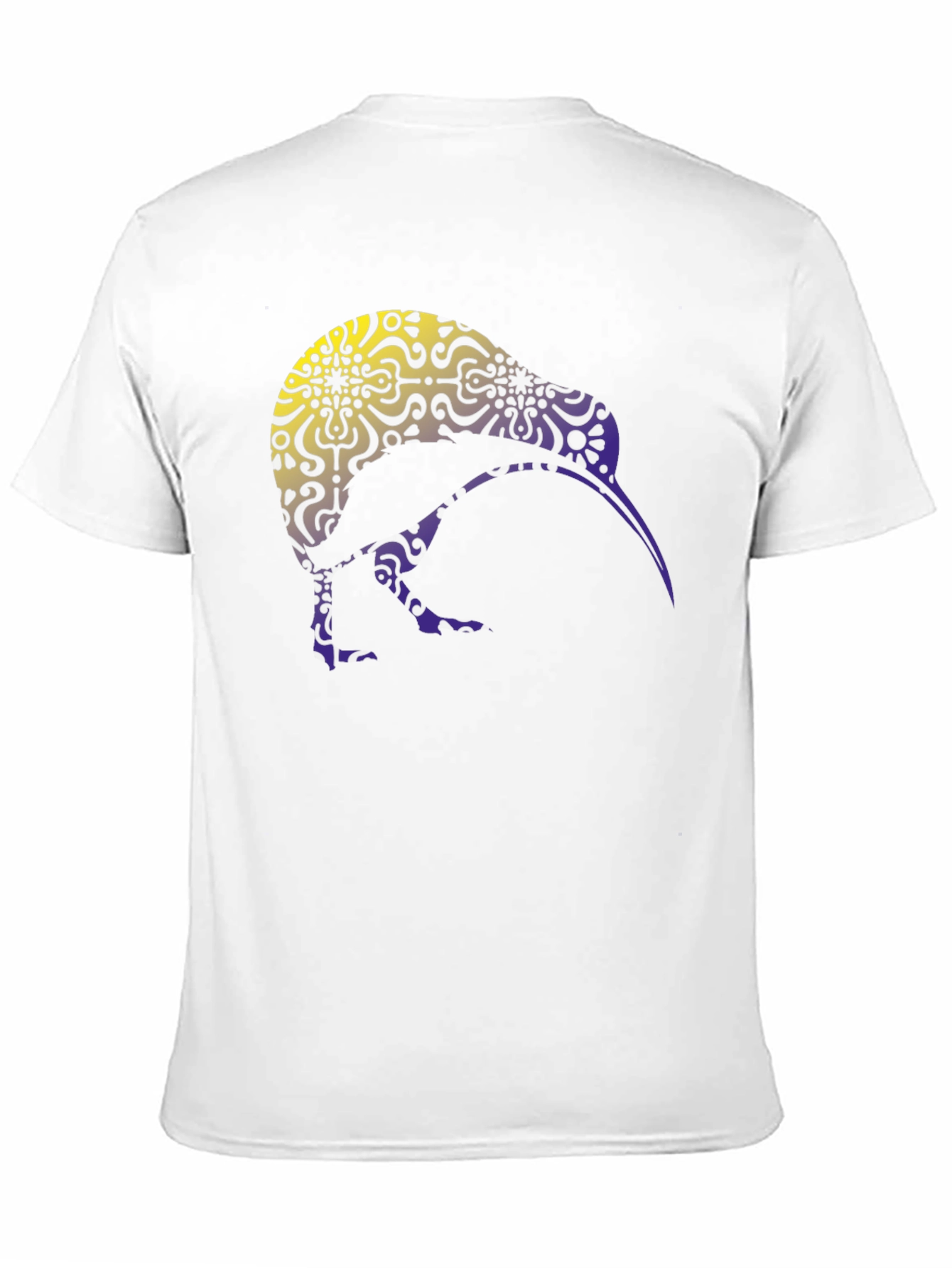 Black Kiwi Bird Graphic Tee - Stylish Men's Black T-Shirt view 11