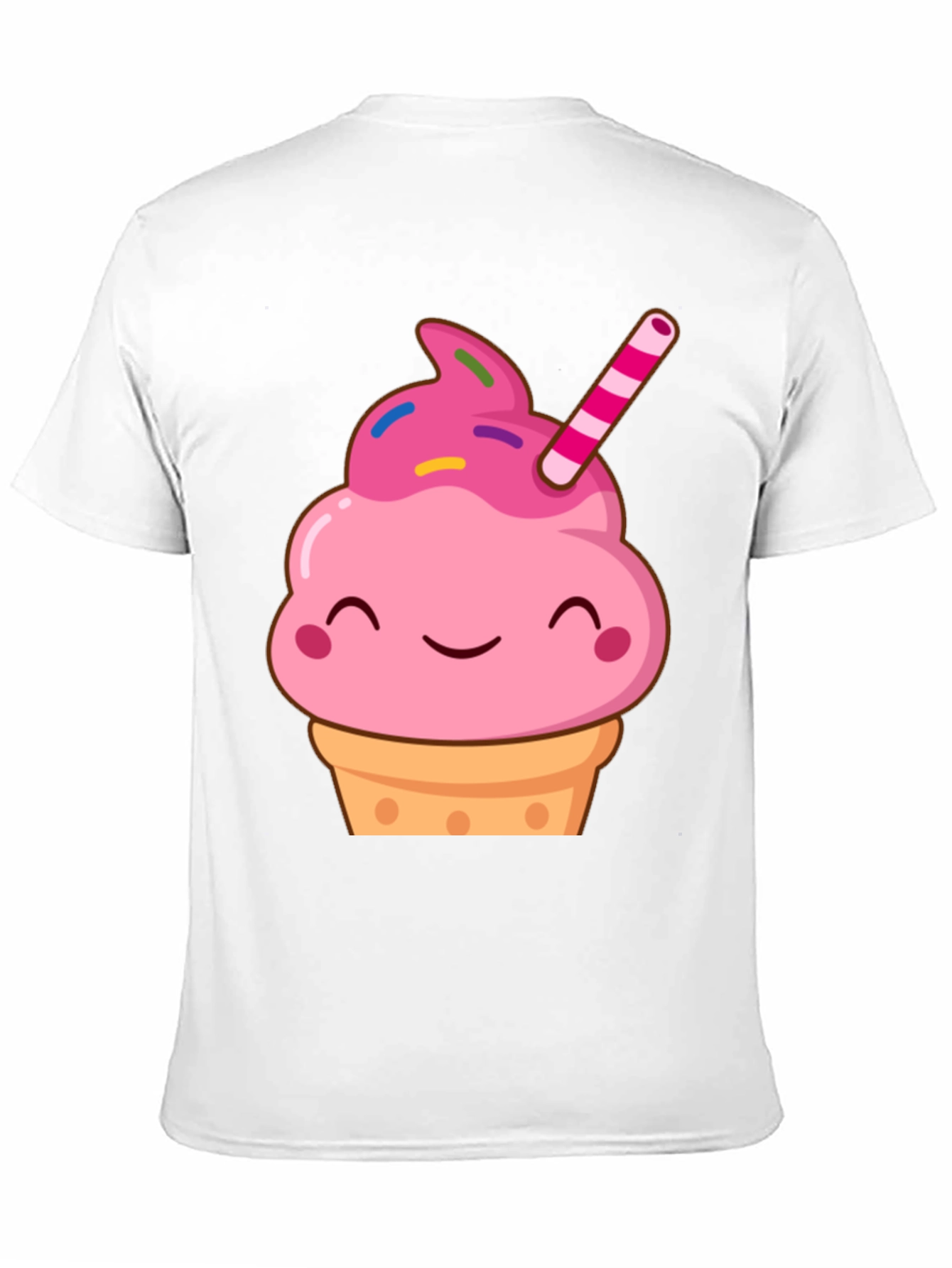 Black Cute Cupcake Graphic Tee - Sweet Treat Shirt view 11