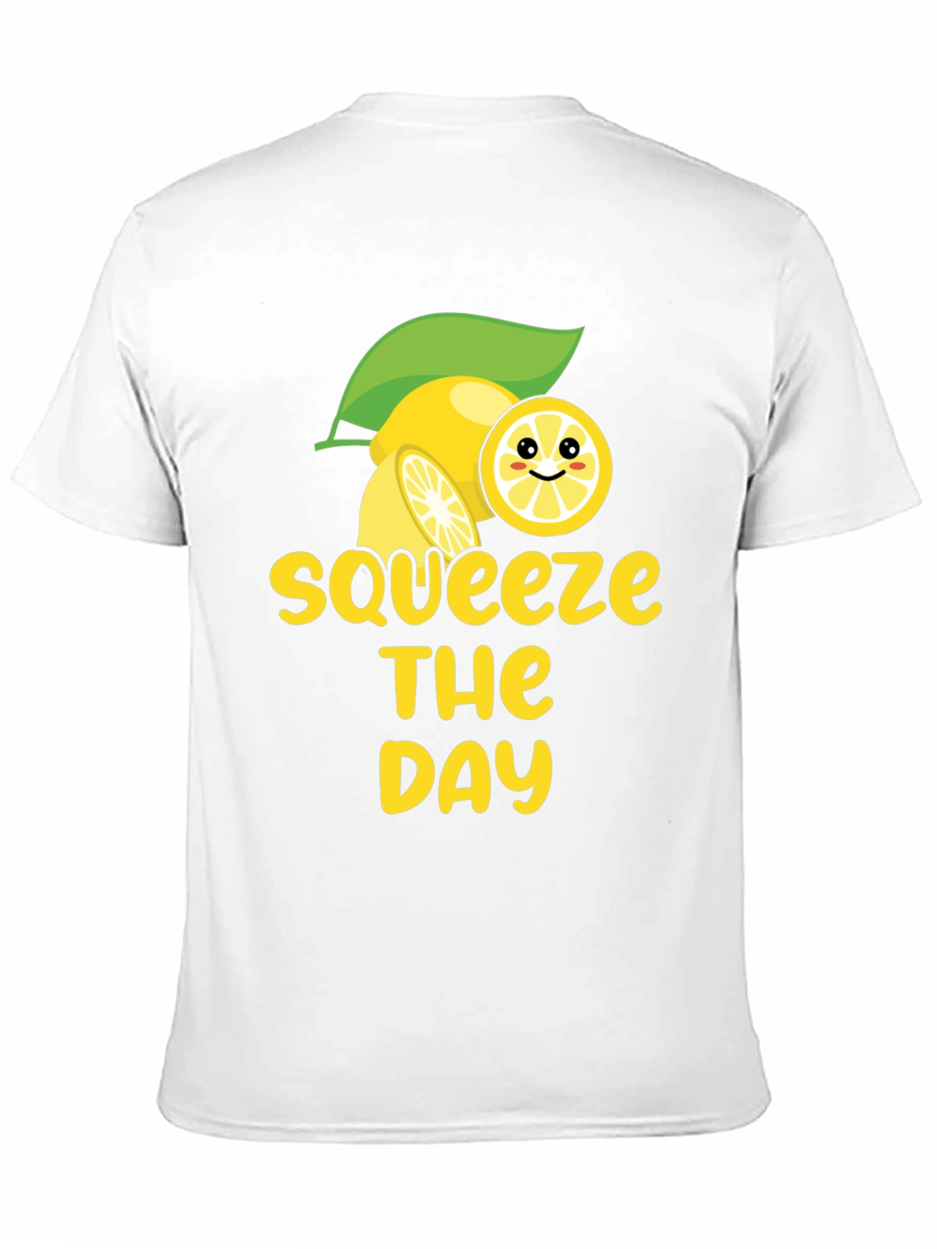 Black Squeeze the Day Graphic Tee - Black Cotton view 11