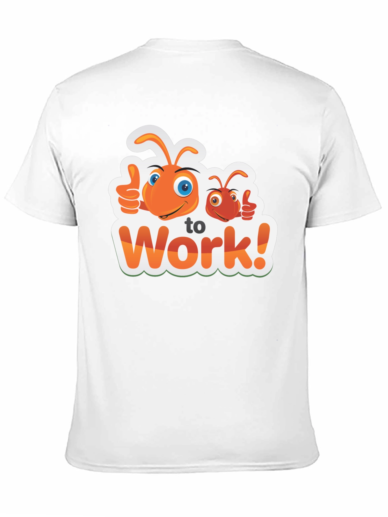 Ant To Work! Graphic Black T-Shirt - 11