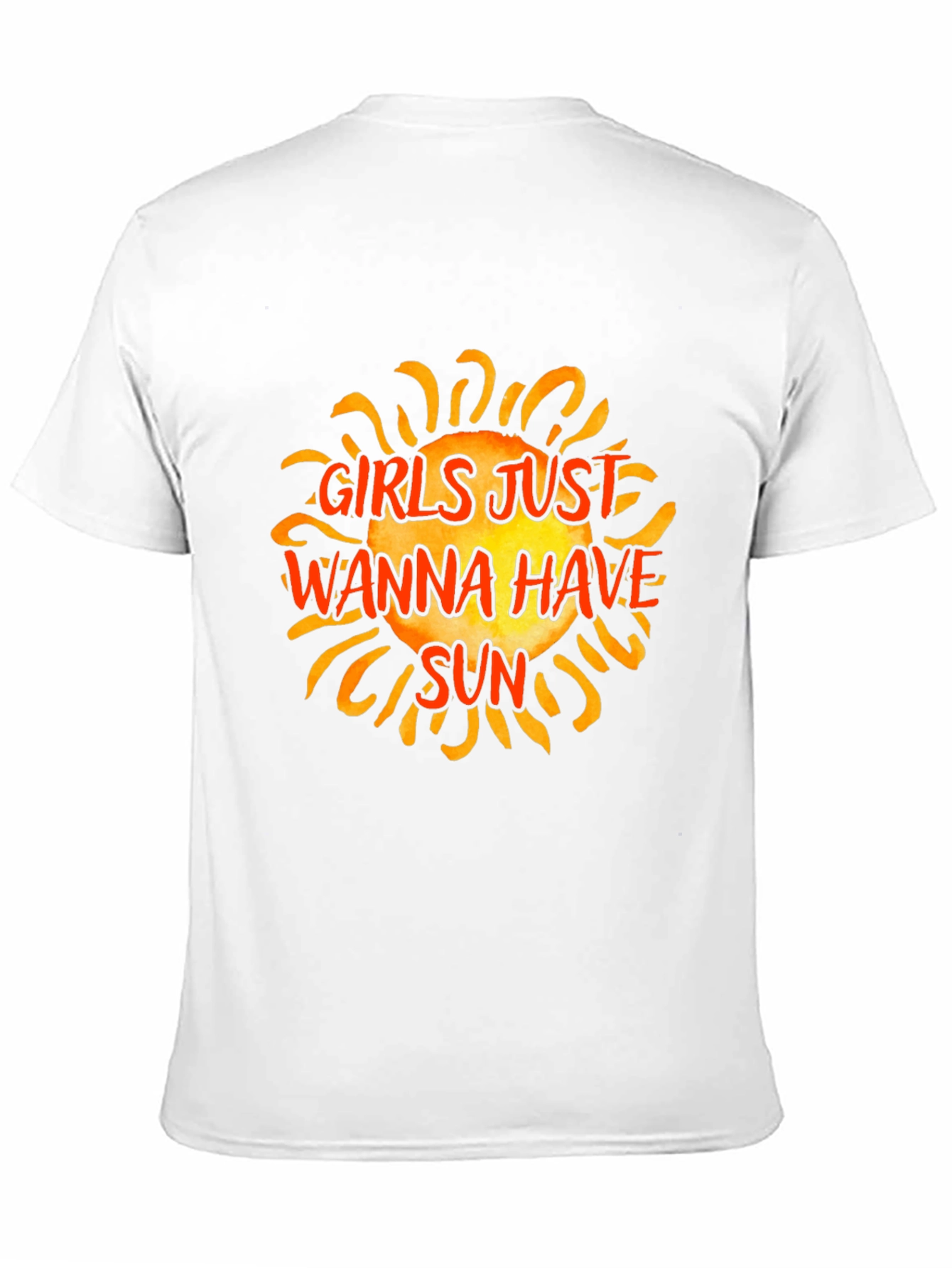 Black Girls Just Wanna Have Sun T-Shirt - Black Graphic Tee view 11