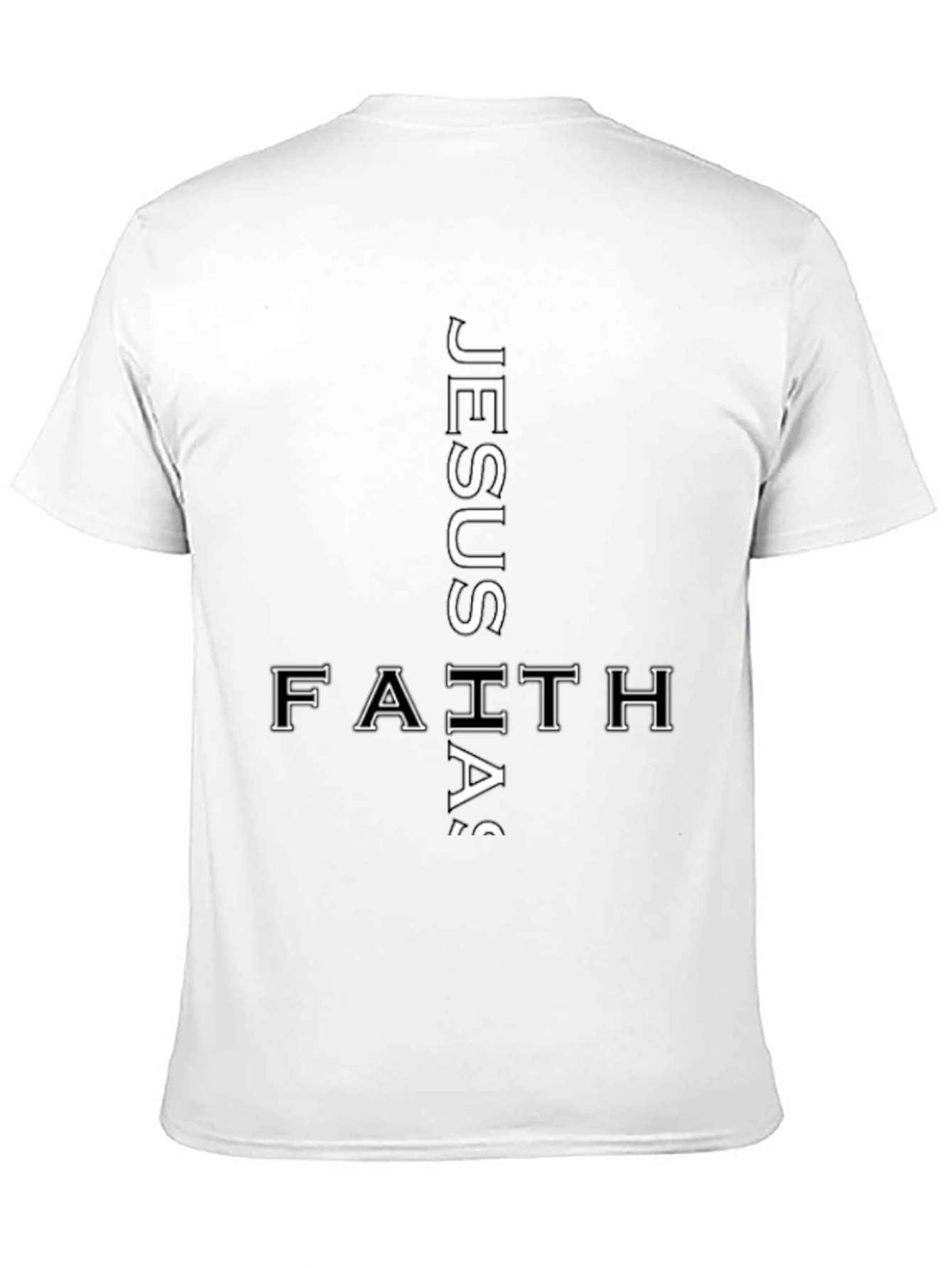 Black Faith-Based Black T-Shirt view 11