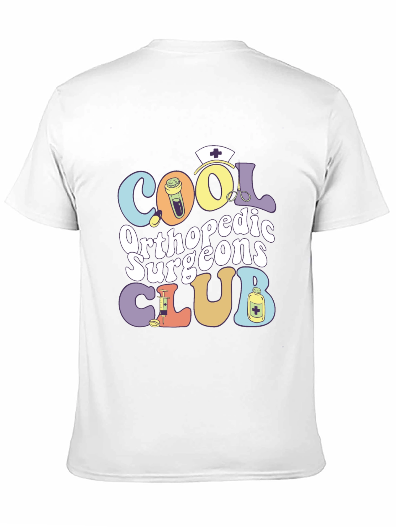 Black Cool Orthopedic Surgeons Club T-Shirt view 11