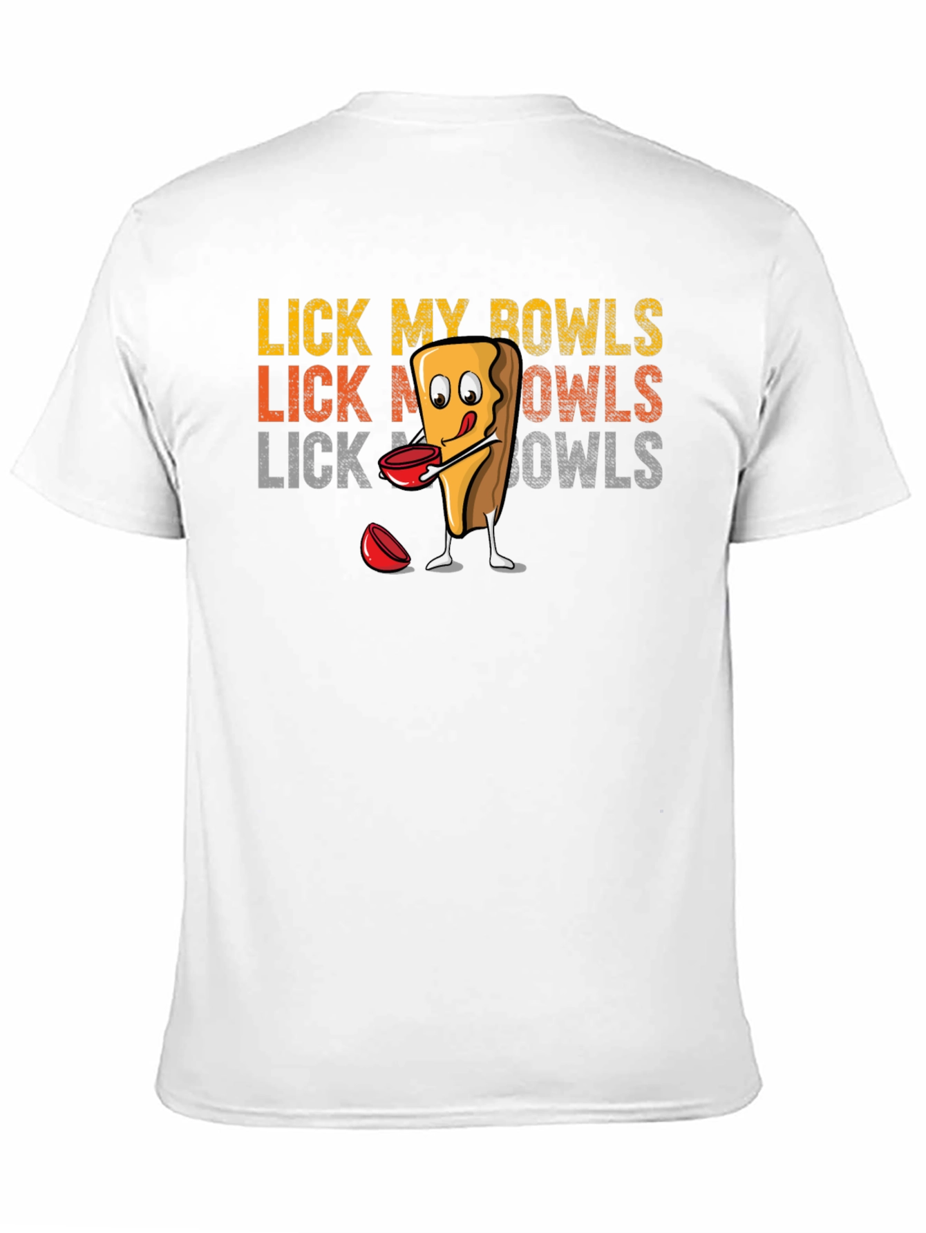Black Lick My Bowls Graphic Tee view 11